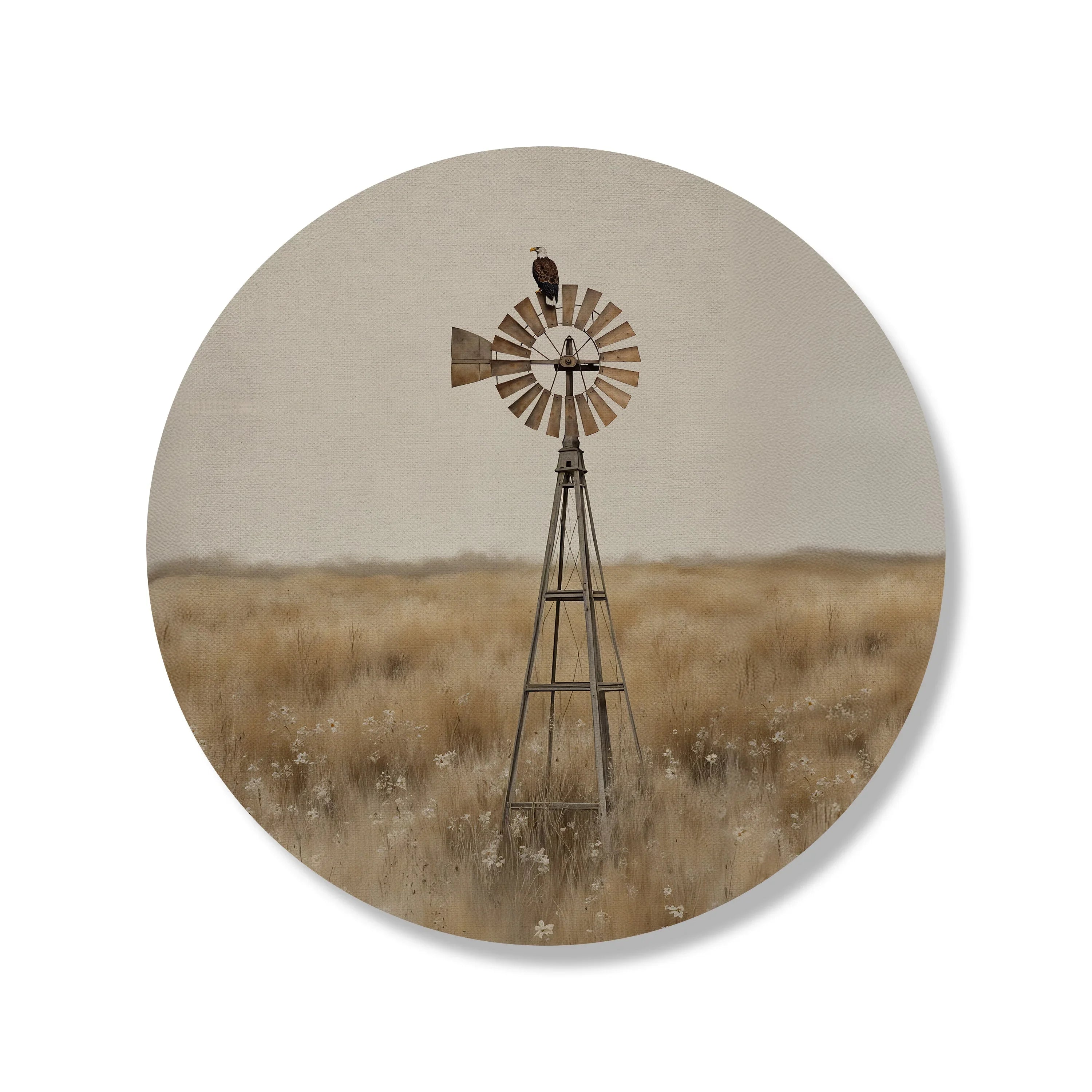 Eagle On Windmill Circle