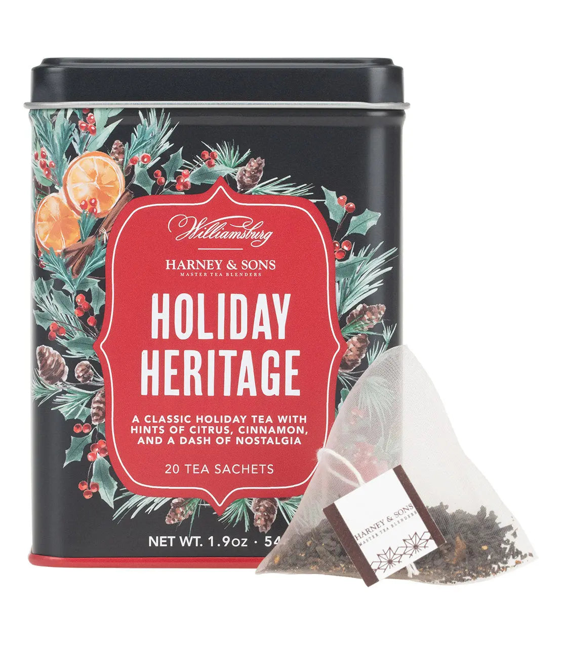 Williamsburg Holiday Heritage Tea Harney & Sons Fine Teas