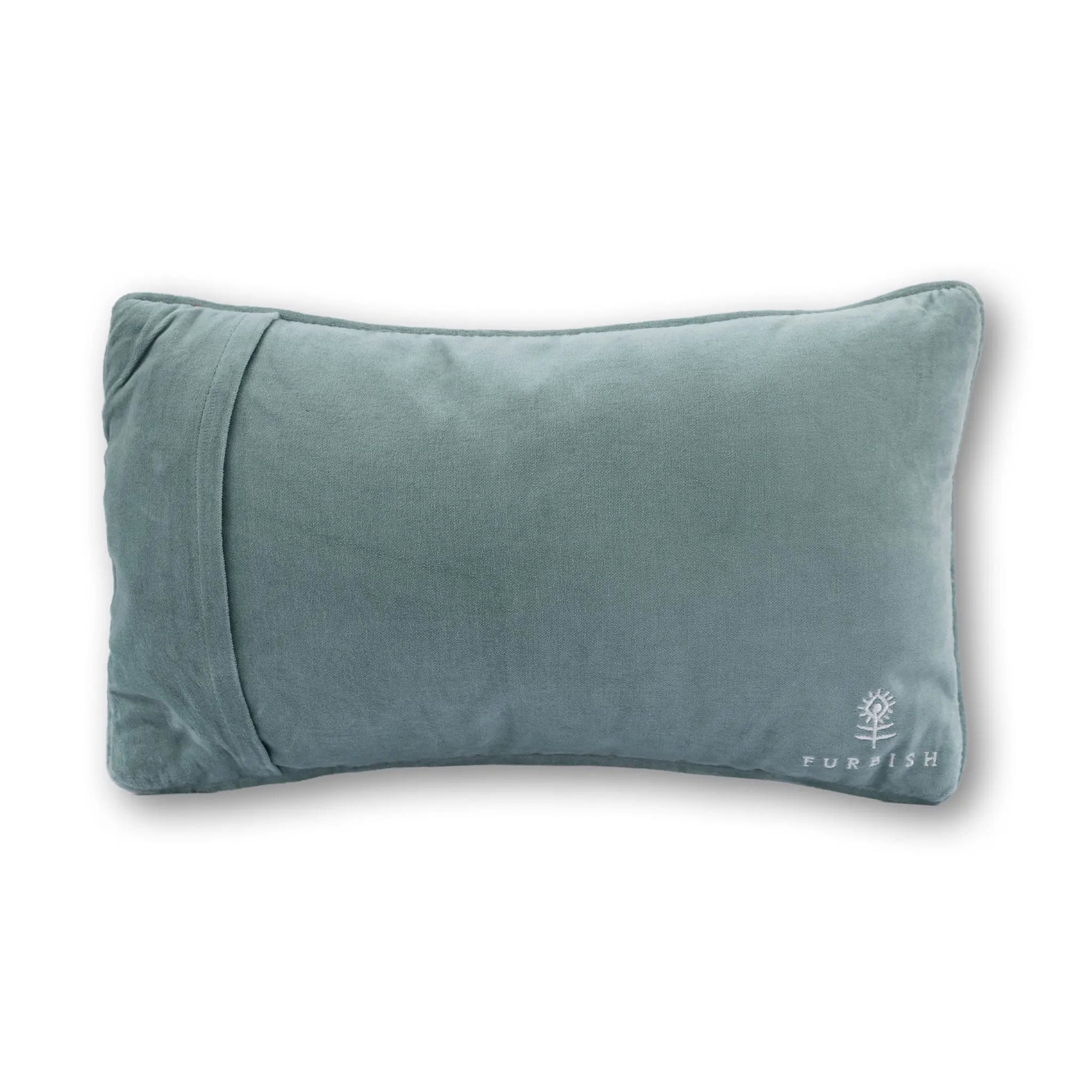 Fly Coach Needlepoint Pillow Furbish Studio