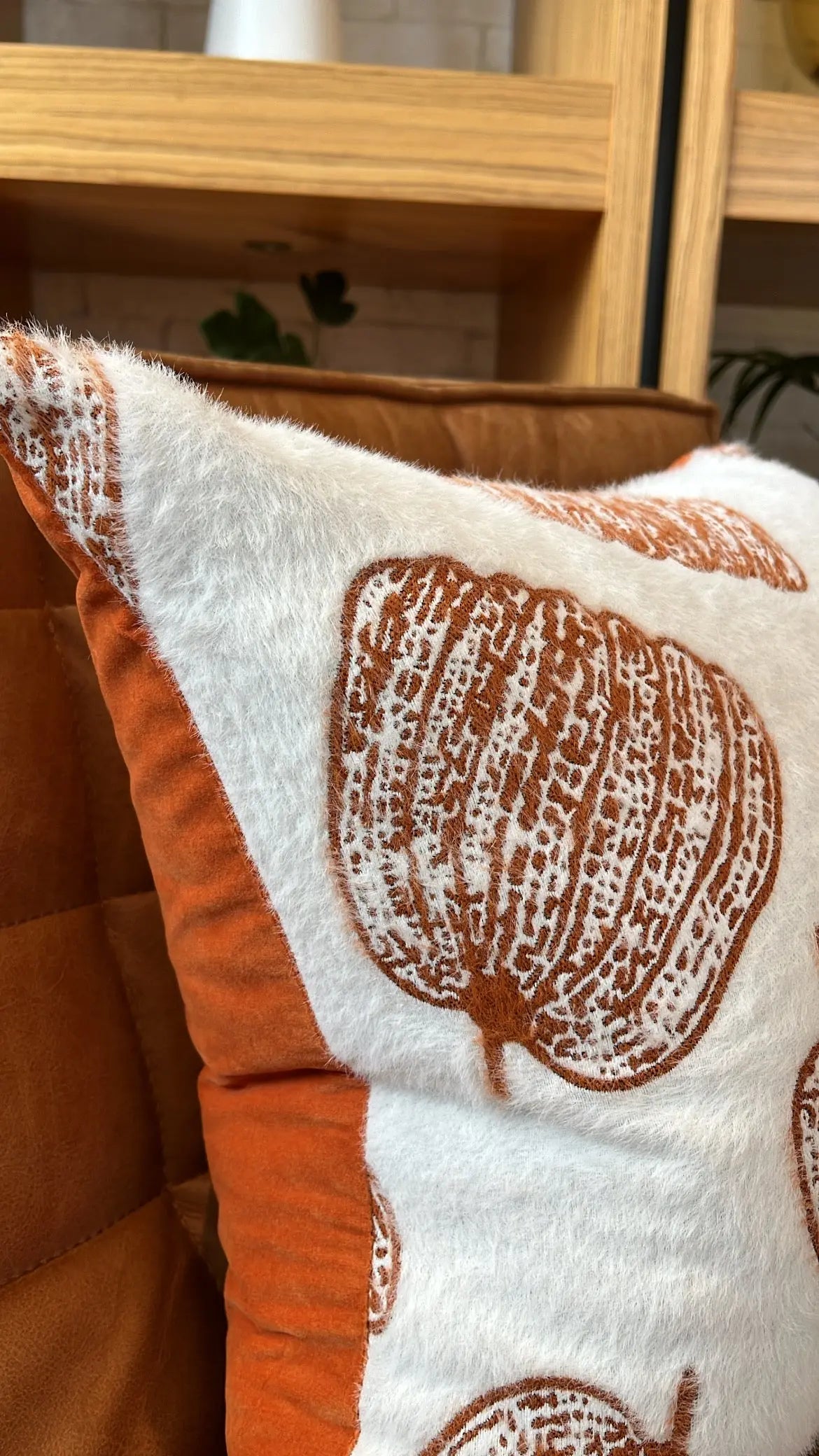 White Pumpkin Pillow Cover Busa Designs White Pumpkin Pillow Cover Busa Designs