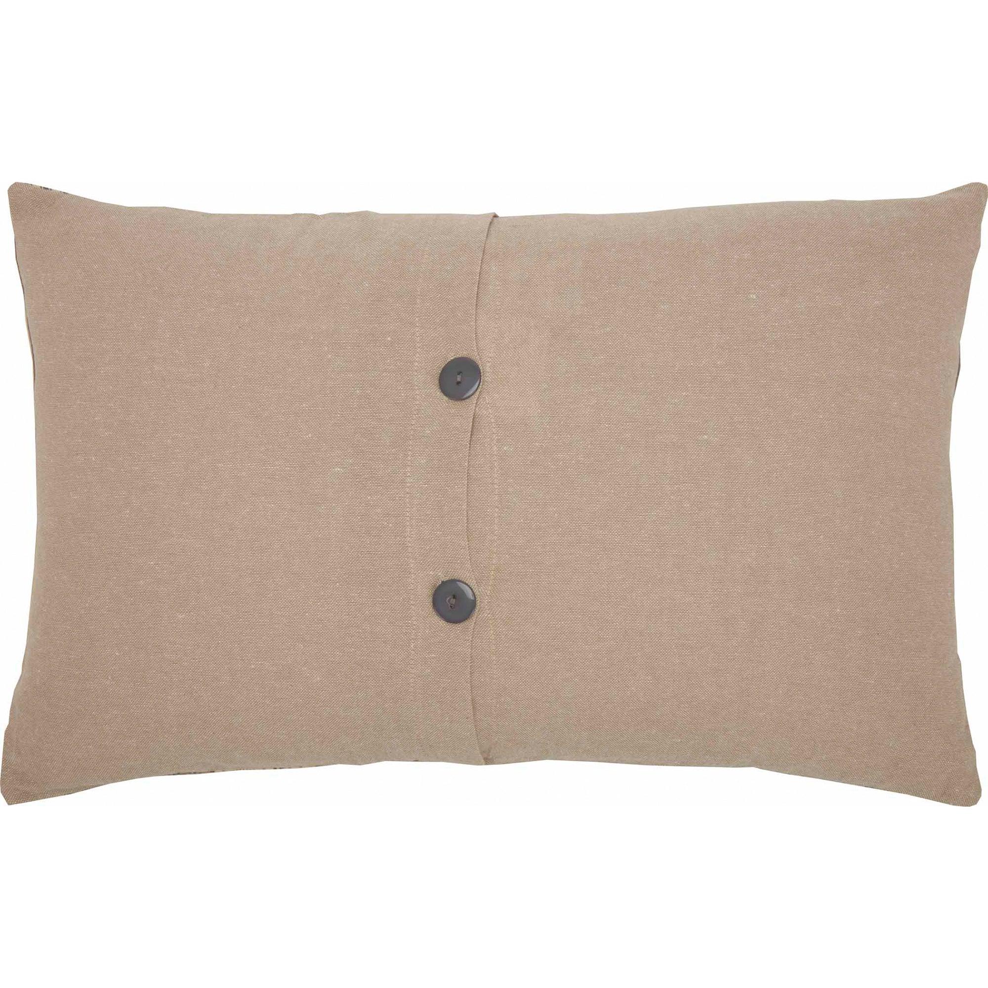 Sawyer Mill Charcoal Family Pillow – 14x22
