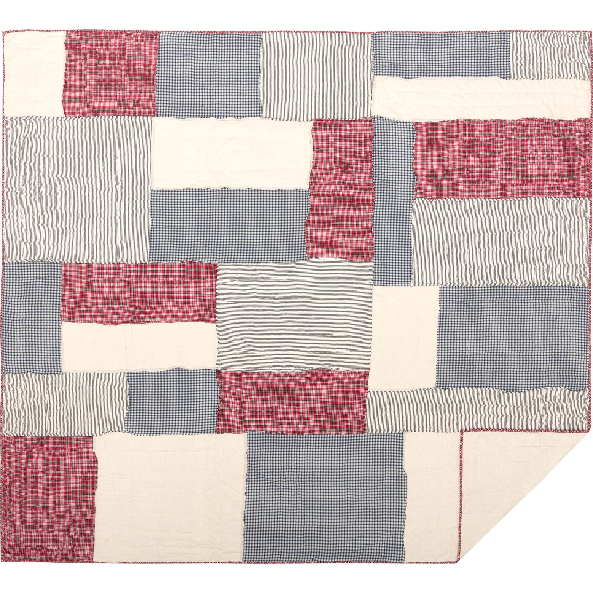 Hatteras Patch King Quilt 105Wx95L