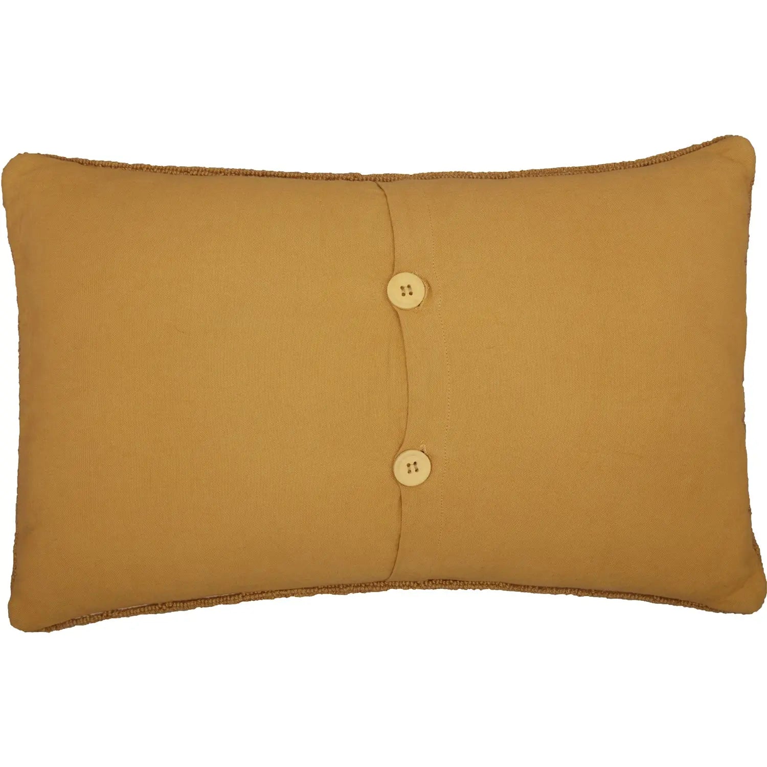 Heritage Farms Sheep & Star Hooked Throw Pillow – 14" x 22"