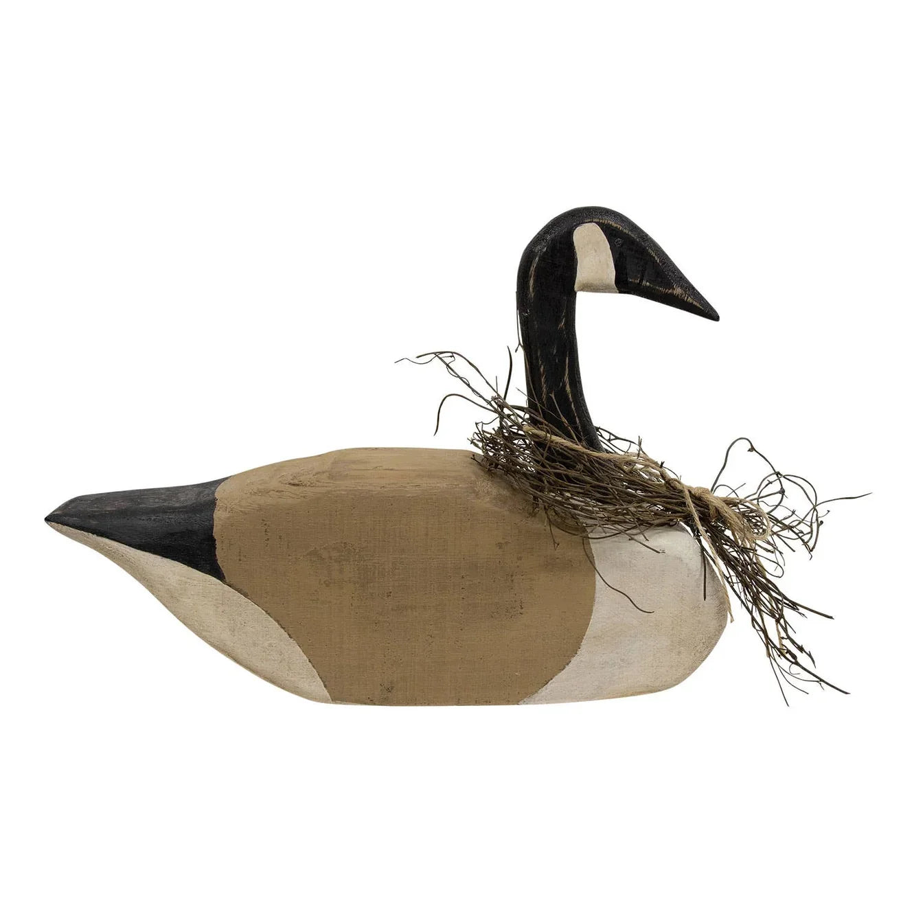 Distressed Primitive Wooden Canada Goose