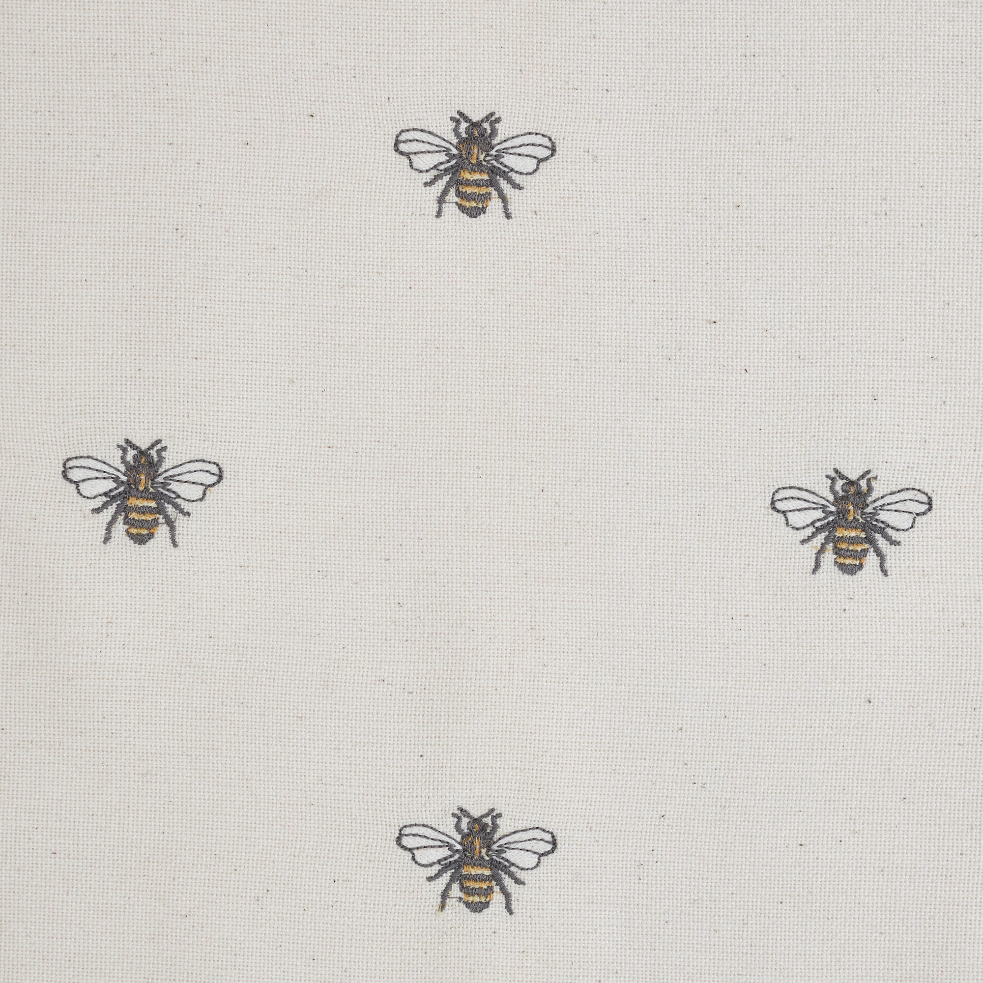 Embroidered Bee Tea Towel Set of 4 – 19x28