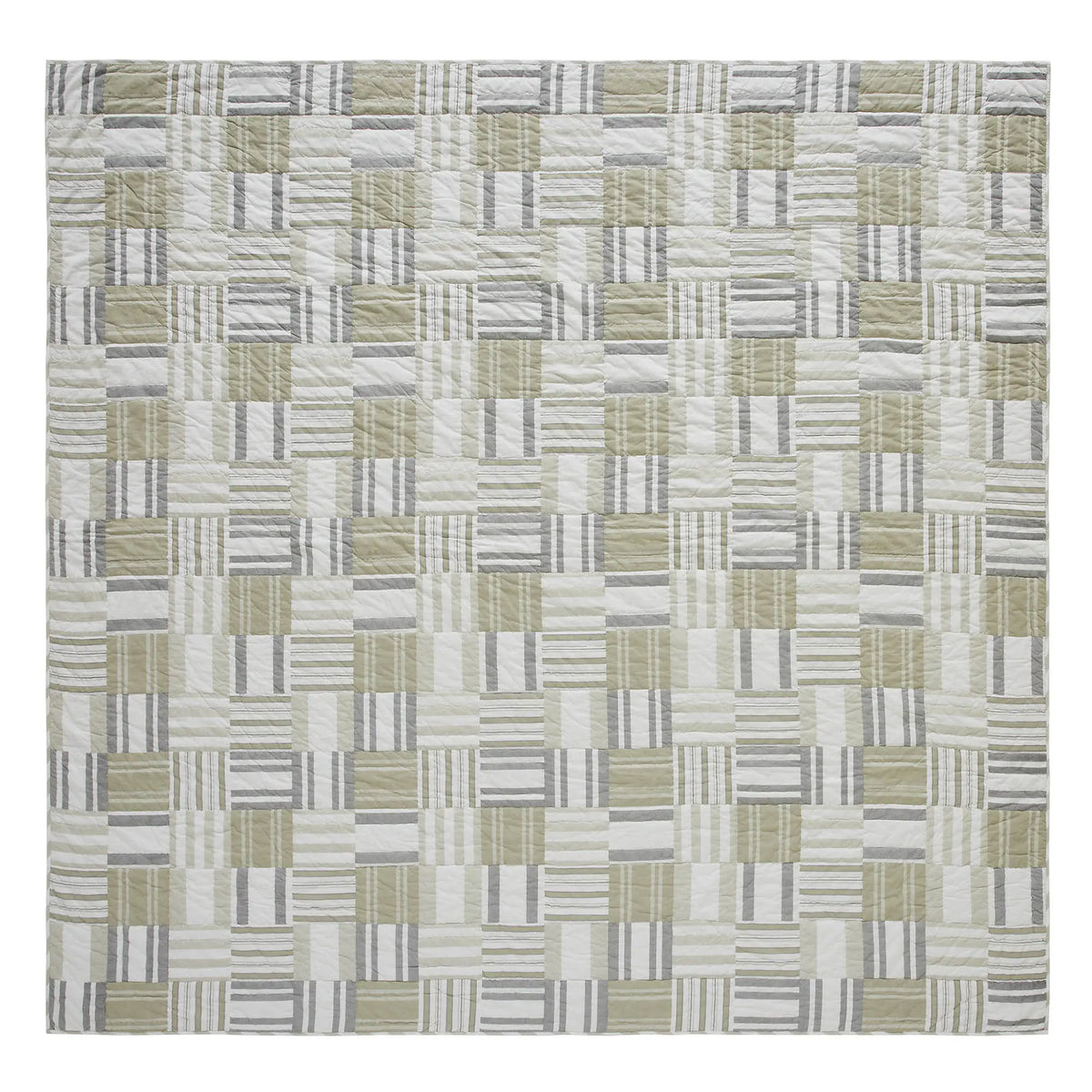 Patterned rug with a geometric design on a white background