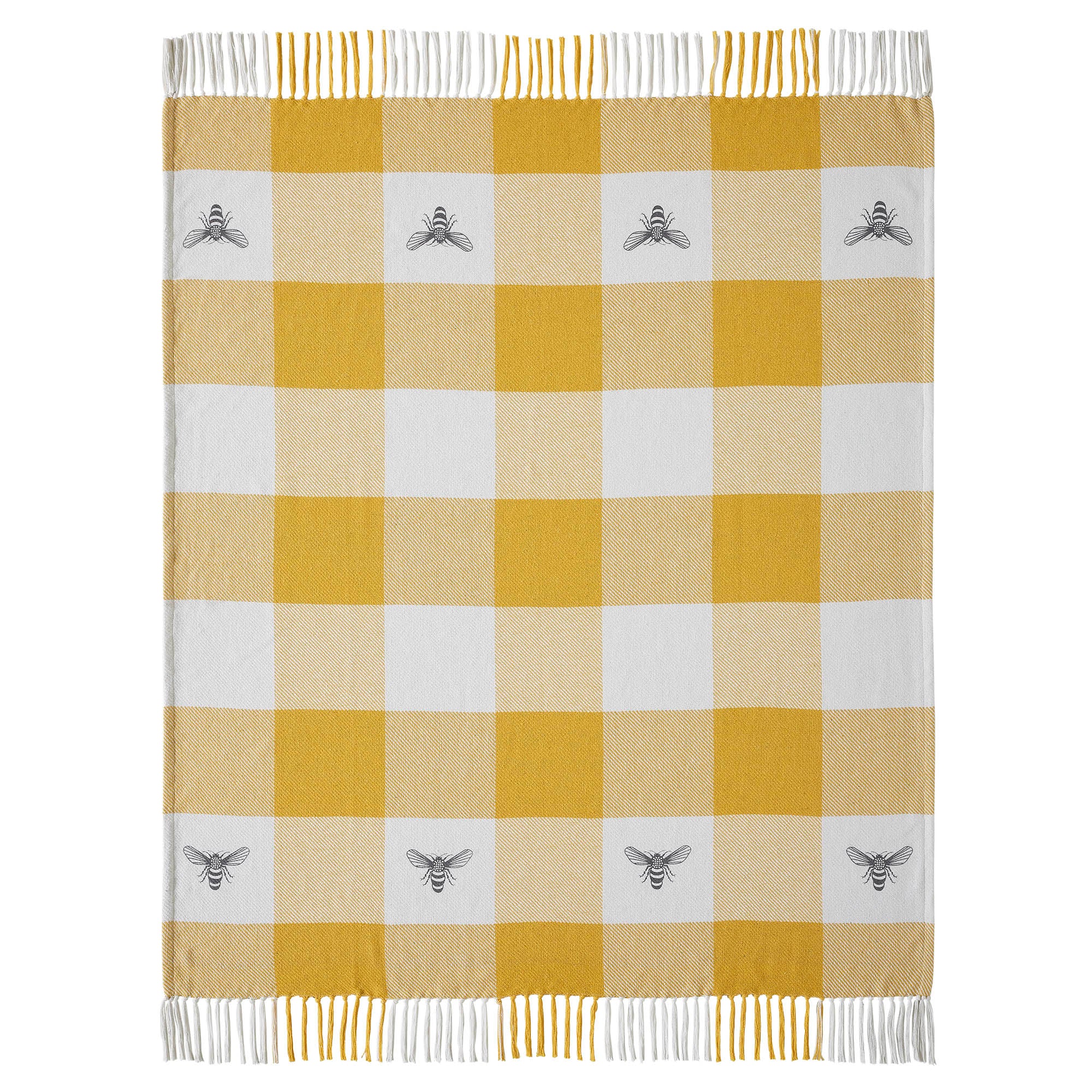 Buzzy Bees Woven Throw – 50x60