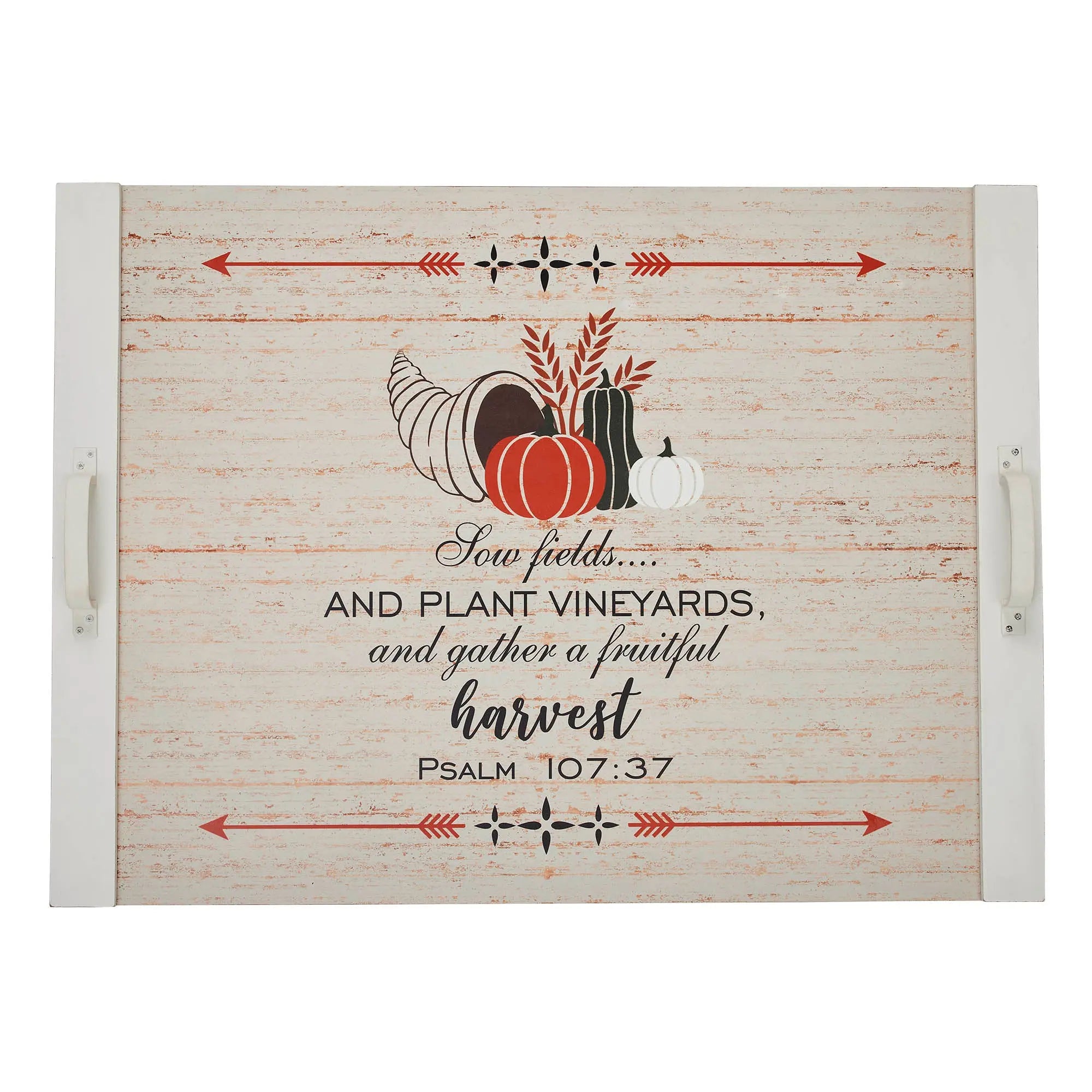 Psalm 107:37 Farmhouse Noodle Board Stove Cover – Harvest Decor