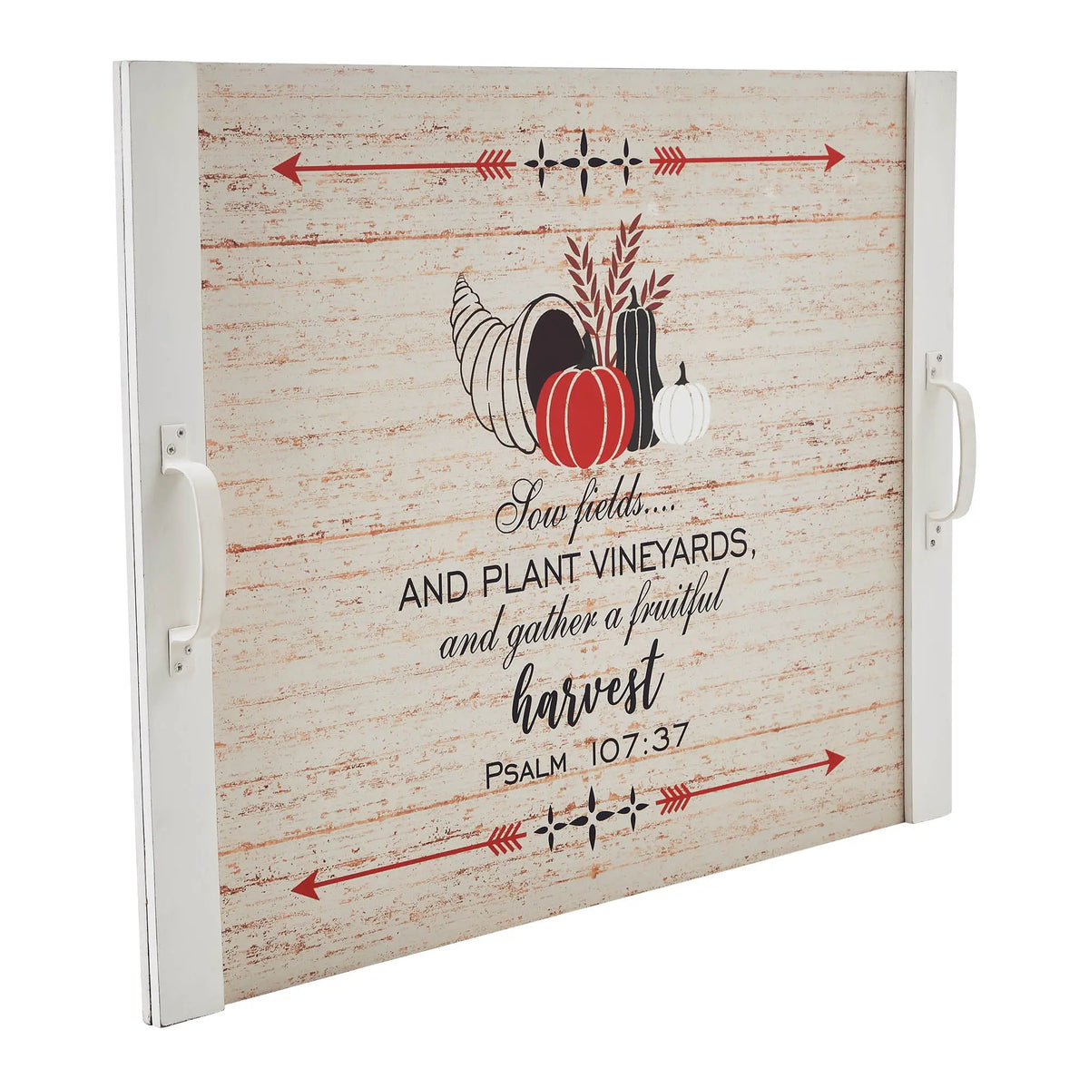 Psalm 107:37 Farmhouse Noodle Board Stove Cover – Harvest Decor