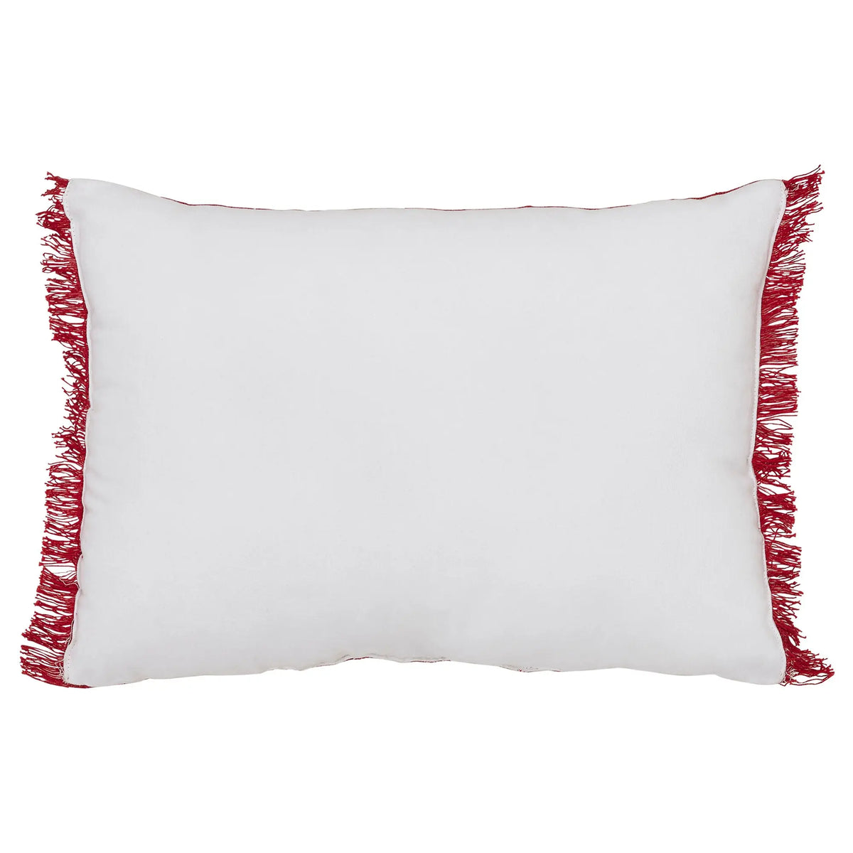 Joy to the World Fringed Christmas Pillow – 14x20