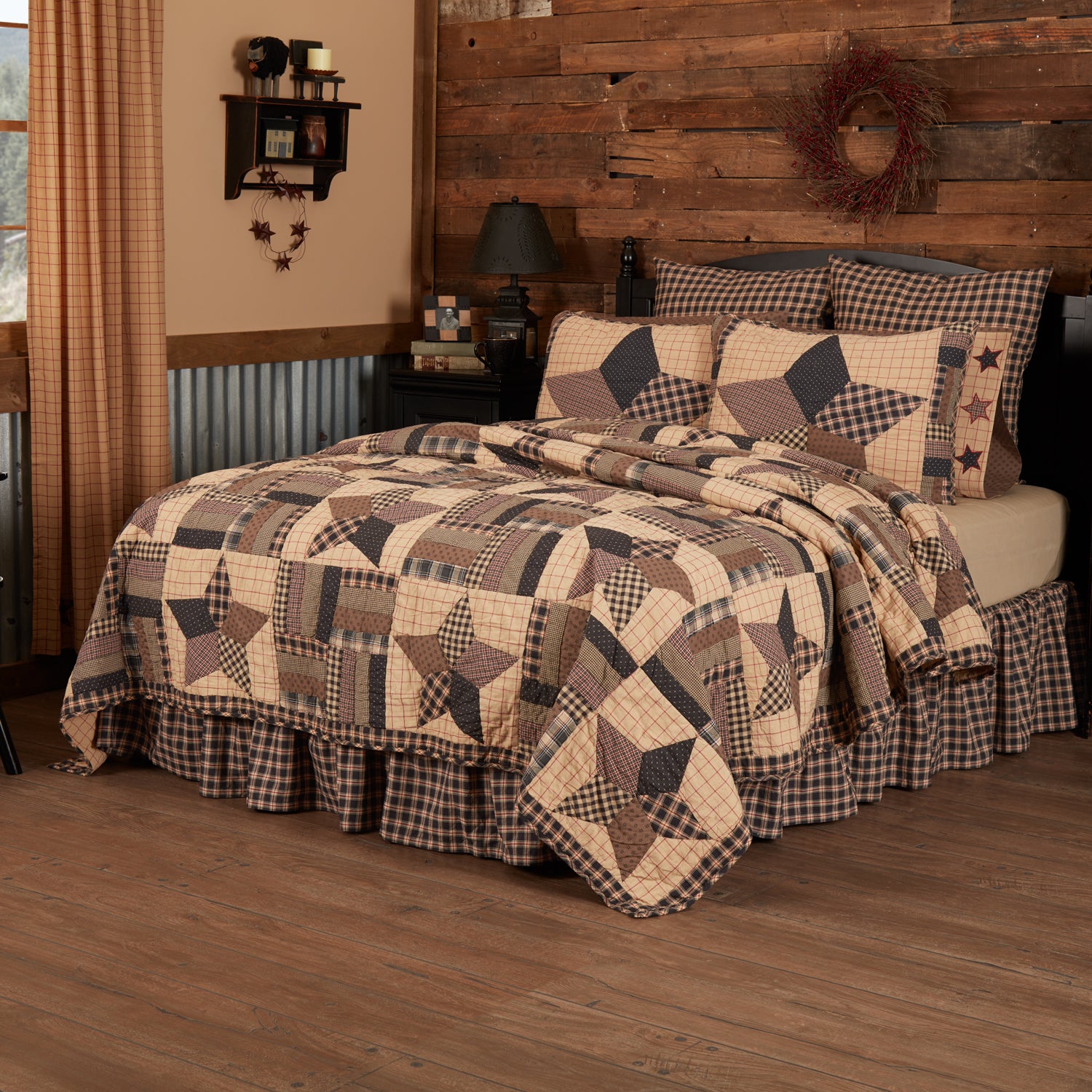 Bingham Star Queen Quilt – 94x94