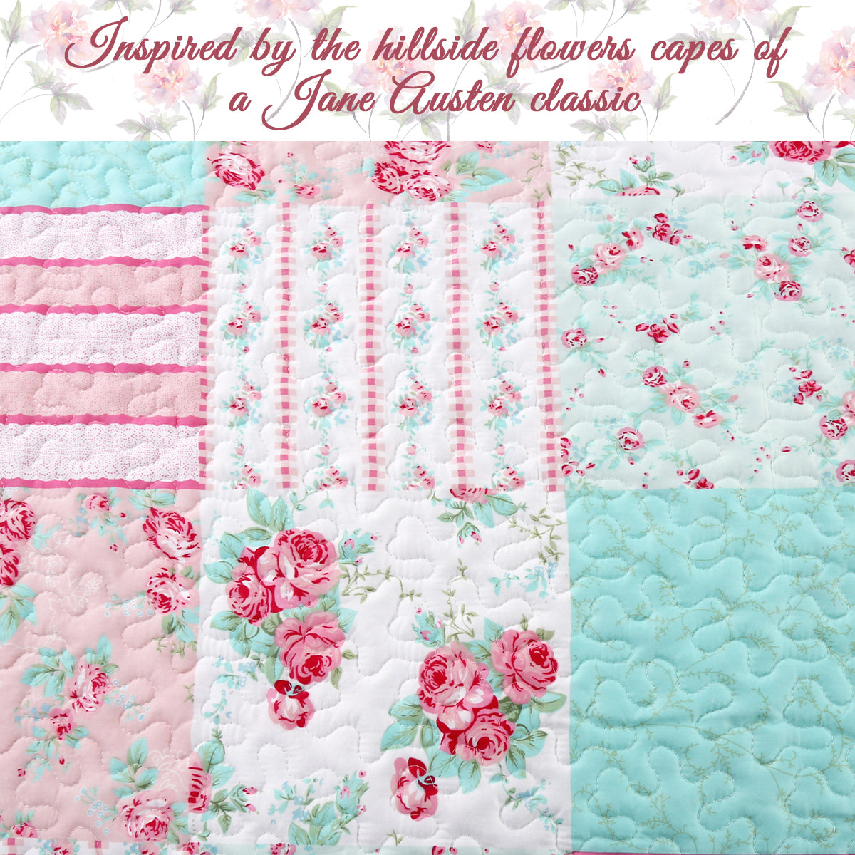 Inspired by the hillside flowers capes of a Jane Austen Classic