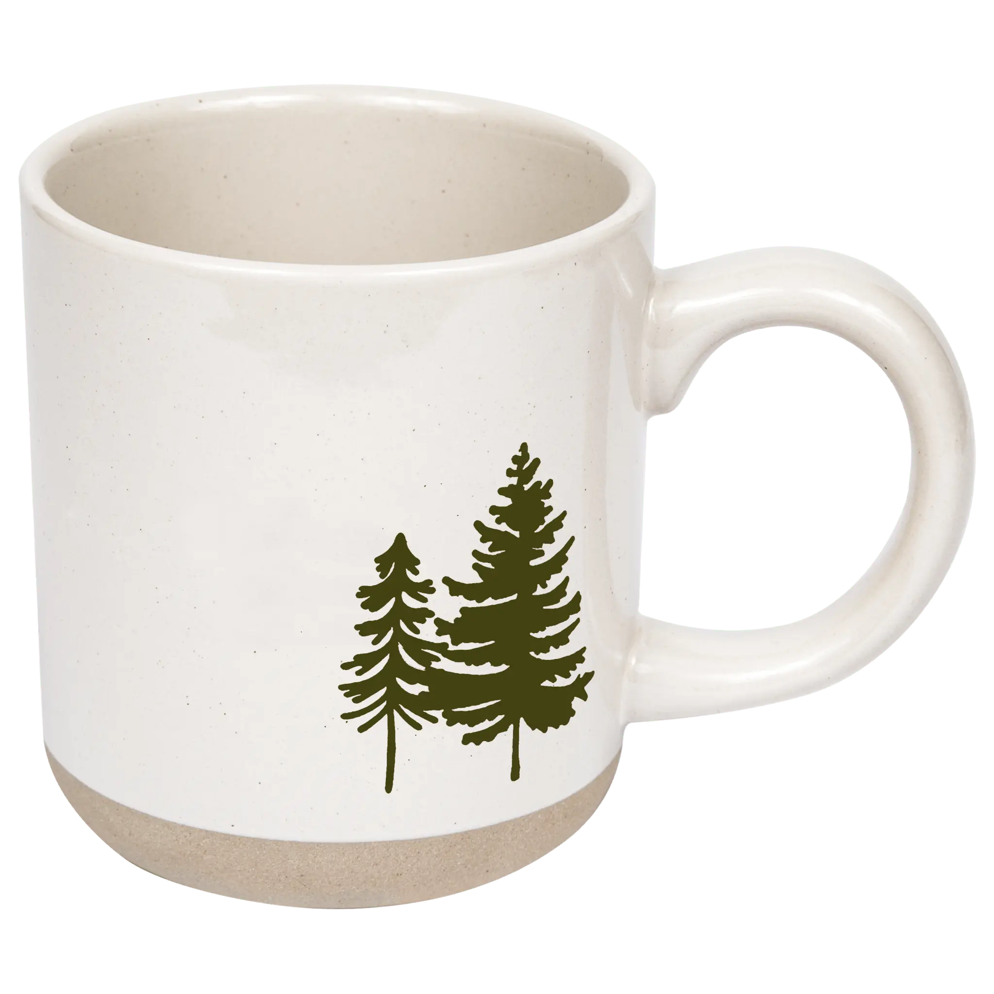 Green Trees Stoneware Coffee Mug – 14 oz Sweet Water Decor Green Trees Stoneware Coffee Mug – 14 oz Sweet Water Decor