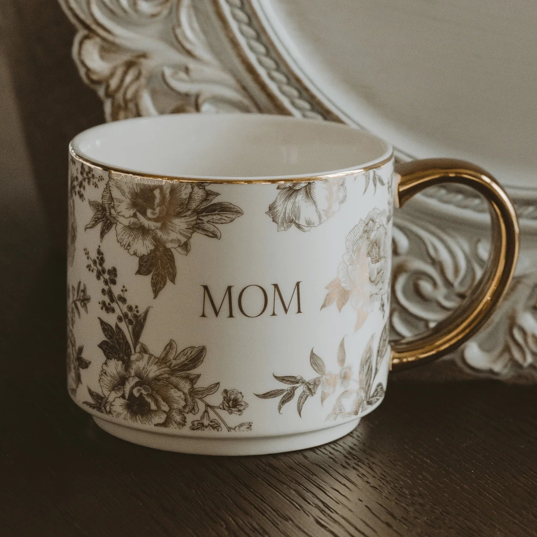 Gold Mom 14 oz Coffee Mug