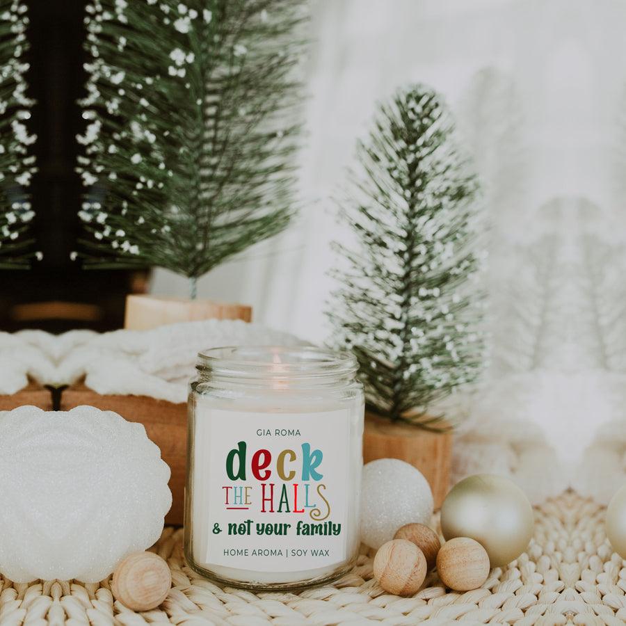 Deck The Halls Candle Gia Roma Deck The Halls Candle Gia Roma