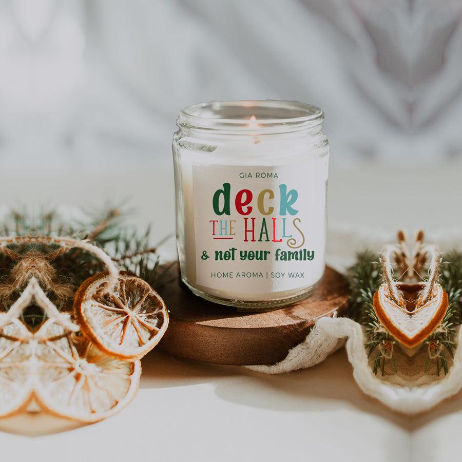 Deck The Halls Candle Gia Roma Deck The Halls Candle Gia Roma