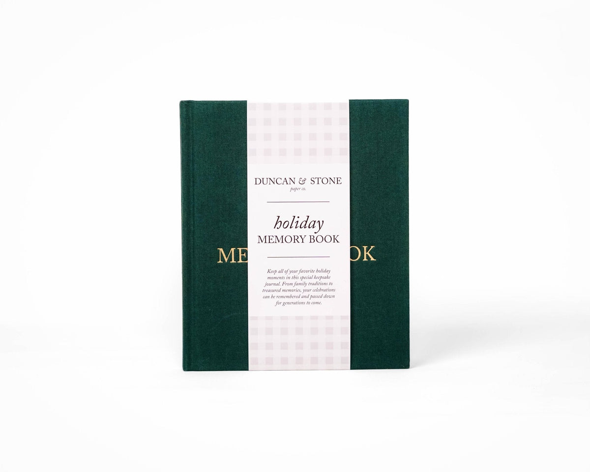 holiday memory book by Duncan & Stone