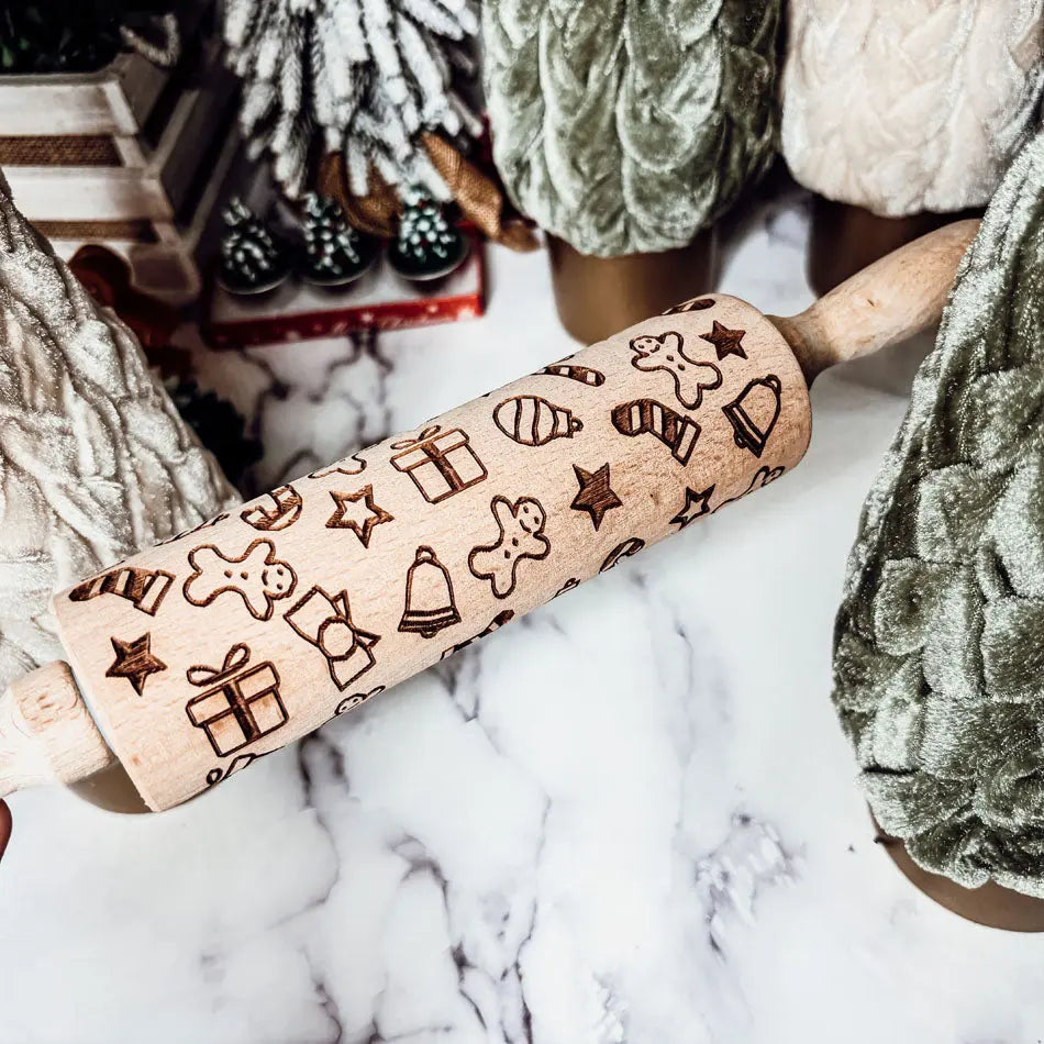 Christmas Rolling Pin Set | 10 Styles Gia Roma