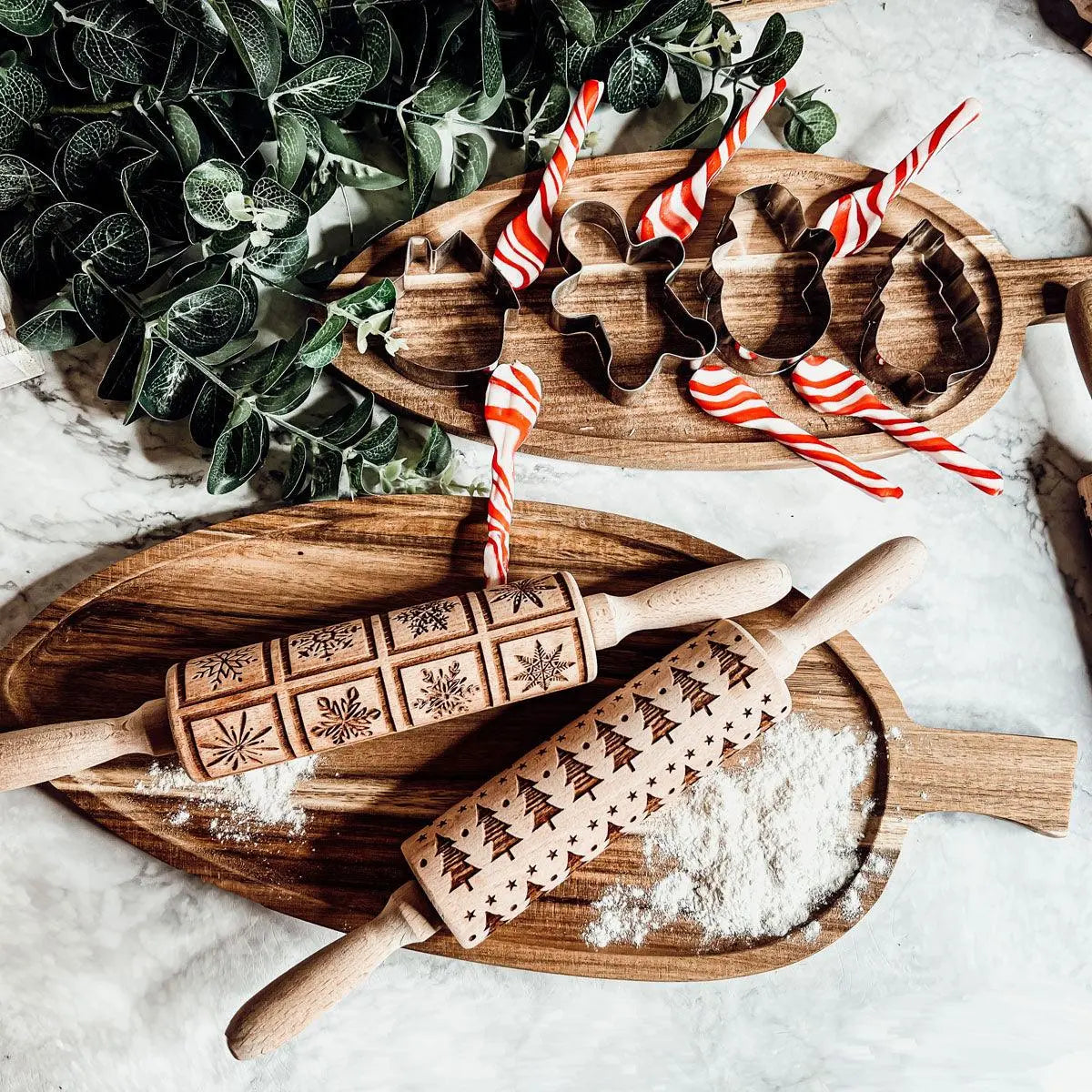 Christmas Rolling Pin Set | 10 Styles Gia Roma
