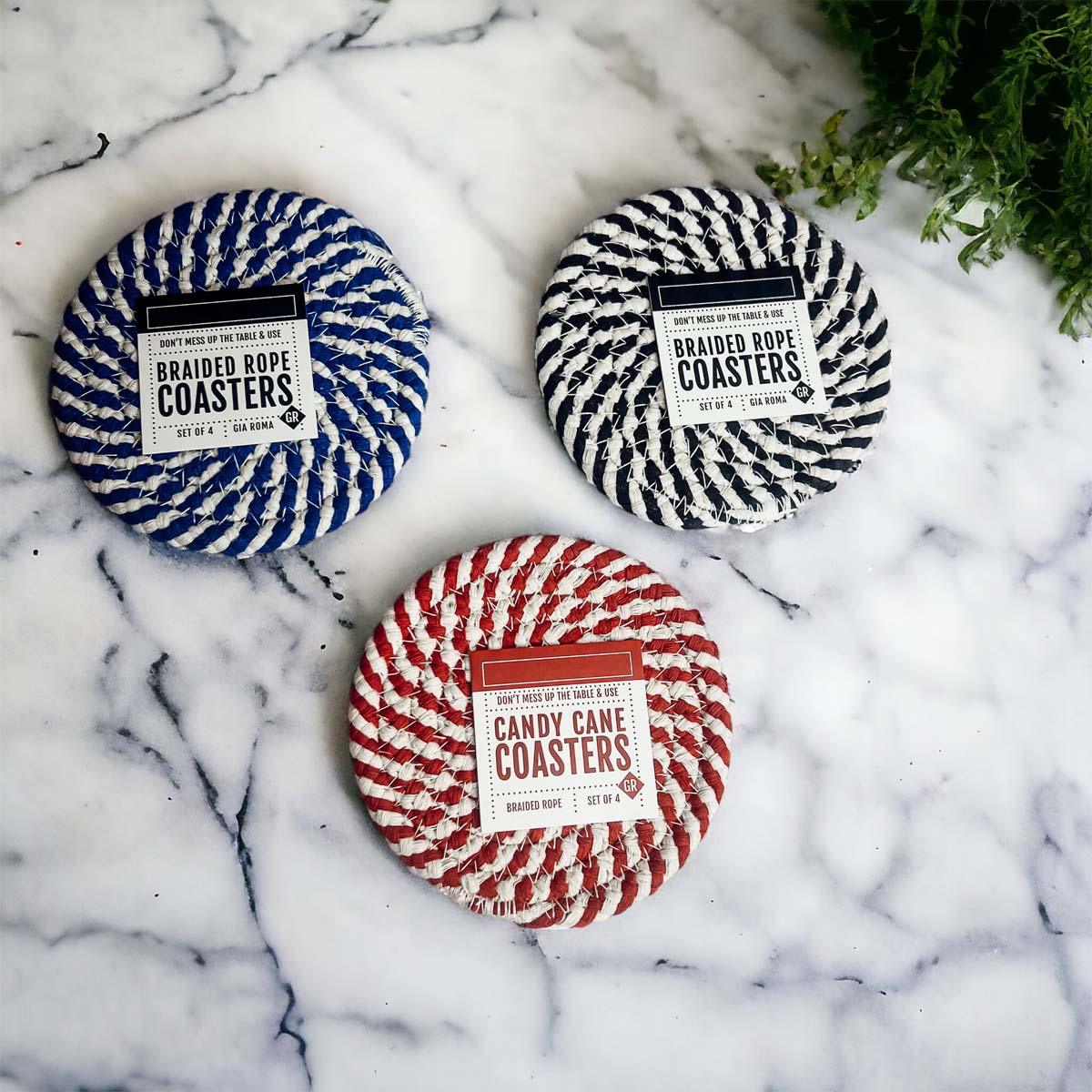 Blue Braided 4pk Gia Roma