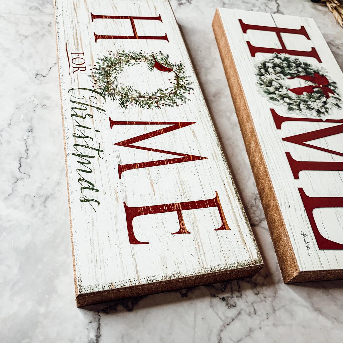 Home for Christmas Sign Gia Roma Home for Christmas Sign Gia Roma