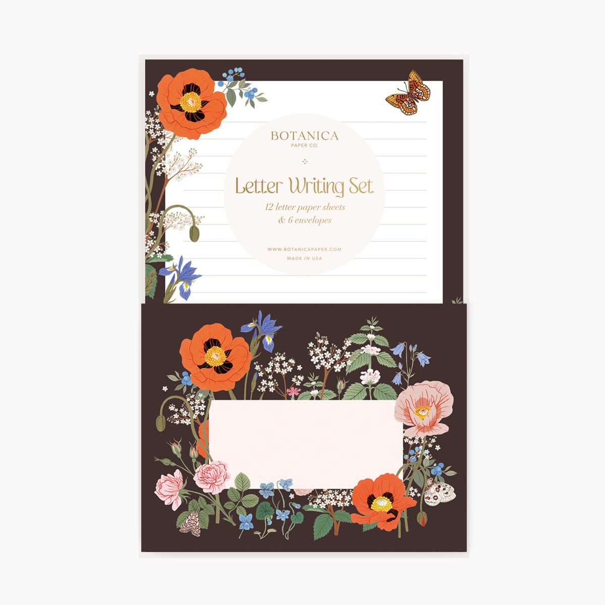 WILD FLOWERS | Letter Writing Set Botanica Paper Co.® WILD FLOWERS | Letter Writing Set Botanica Paper Co.®
