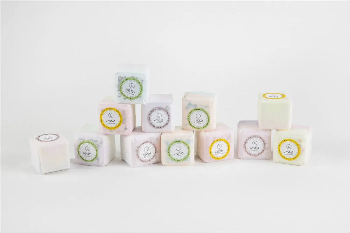 12-Piece Shower Steamers Gift Set – Natural Aromatherapy