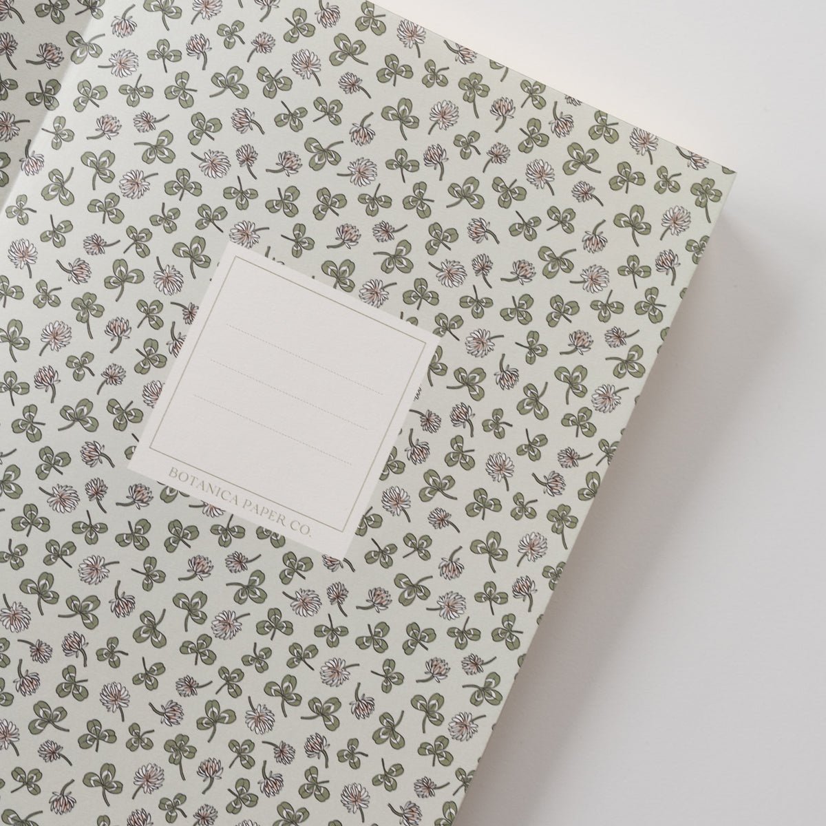 CLOVER | Deluxe Notebook Botanica Paper Co.® CLOVER | Deluxe Notebook Botanica Paper Co.®