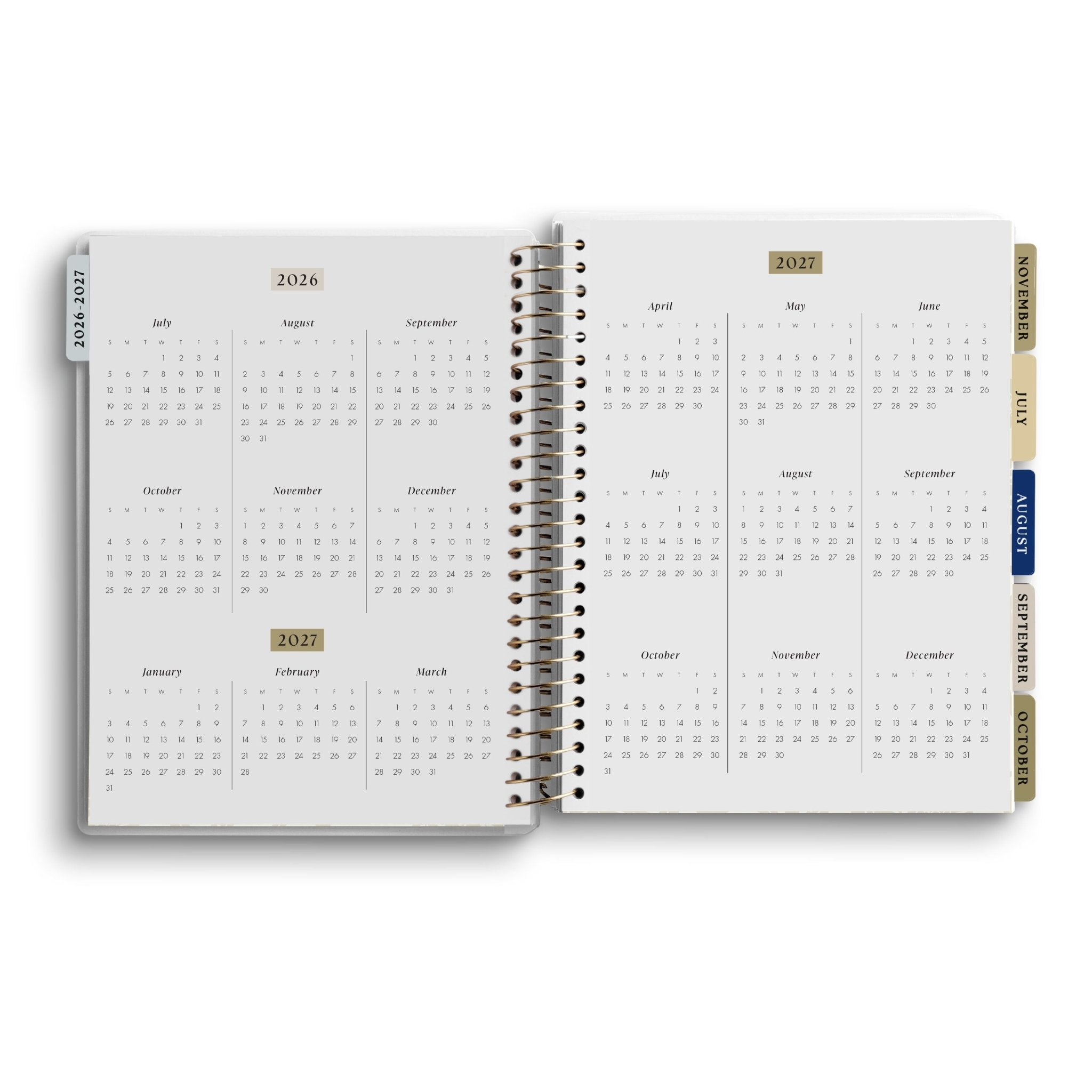 Walking with Jesus All Day, Every Day 2026-2027 18 Month Planner Sweet Water Decor