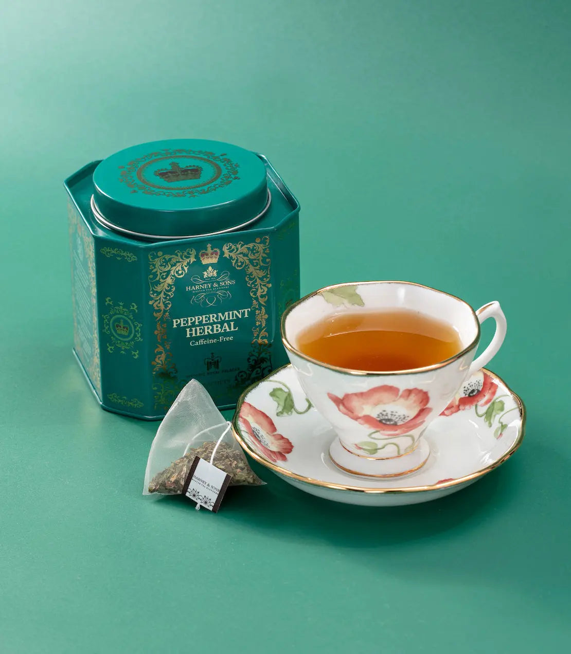 Peppermint Herbal, HRP Tin of 30 Sachets Harney & Sons Fine Teas
