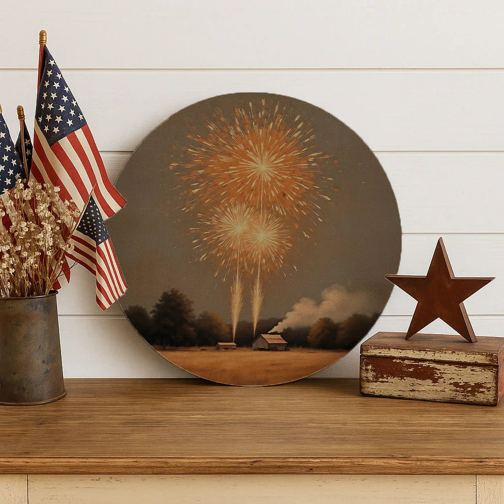 Fireworks On The Farm Circle