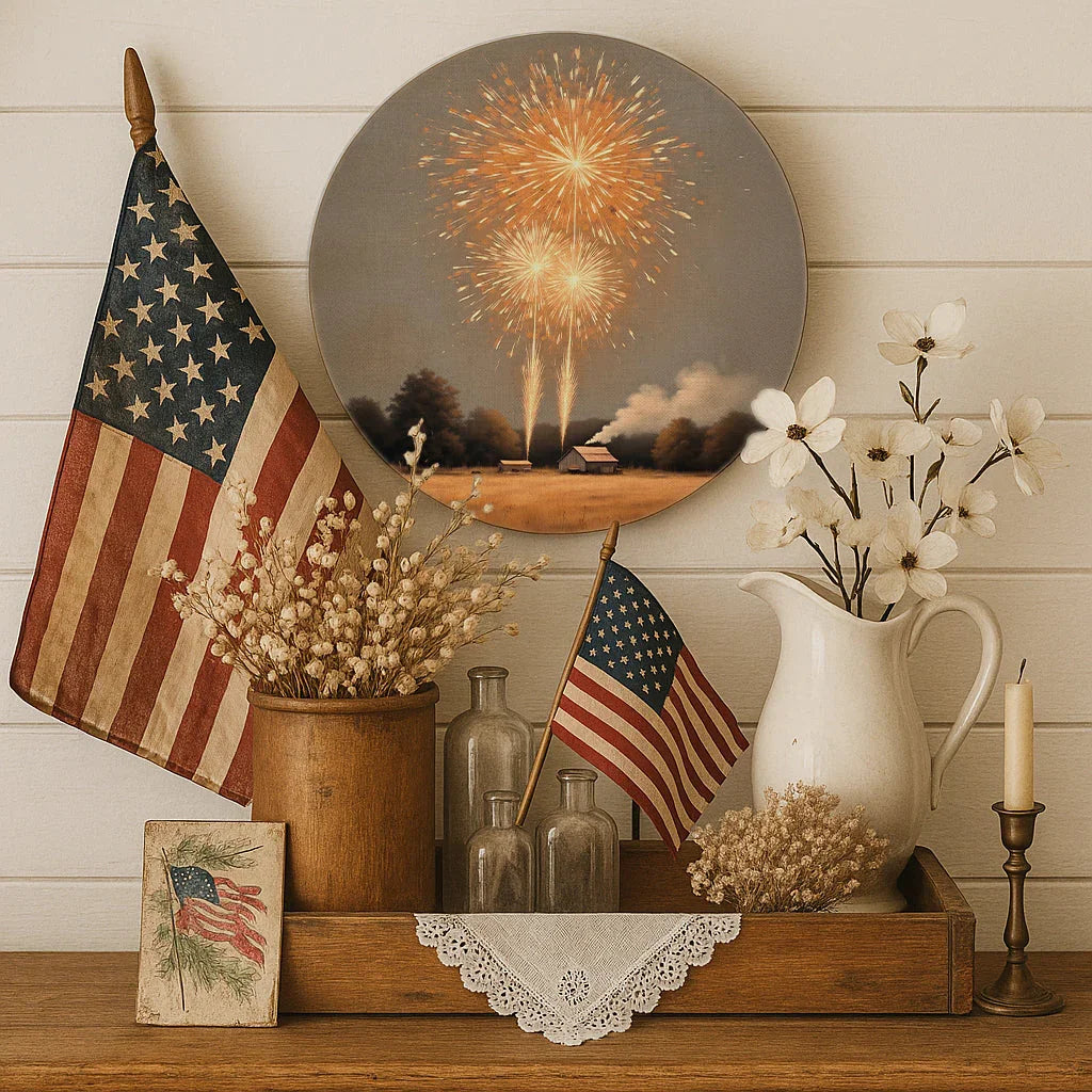 Fireworks On The Farm Circle