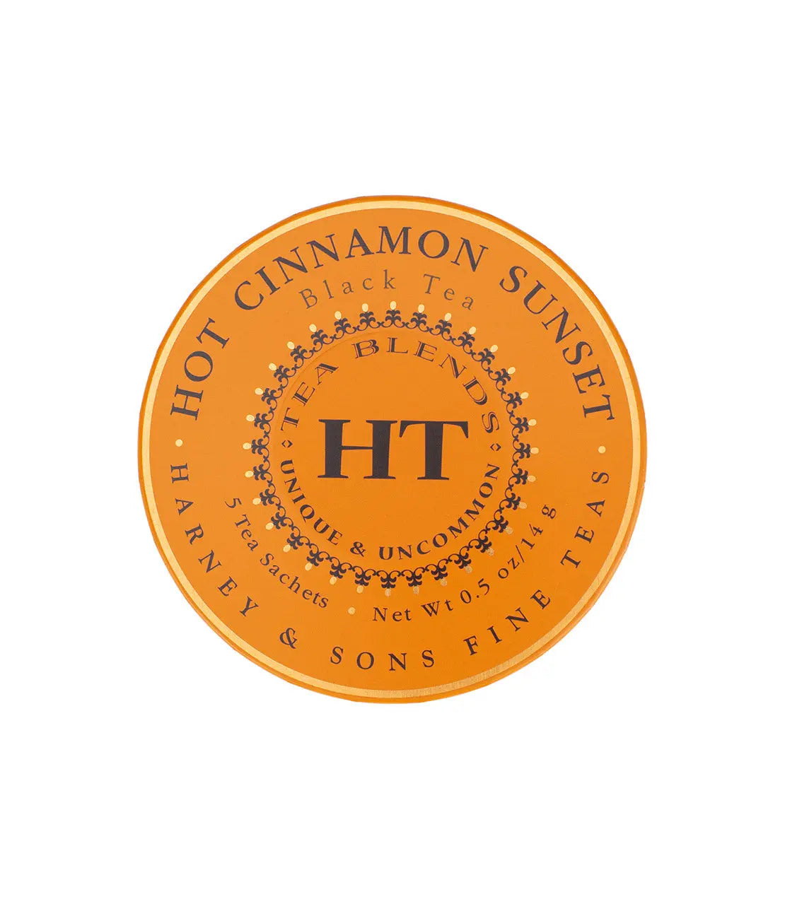 Hot Cinnamon Sunset black tea blend by Harney & Sons, cozy farmhouse style tea gift