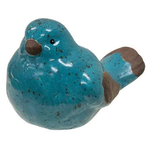 Resin Blue Bird Set of 4