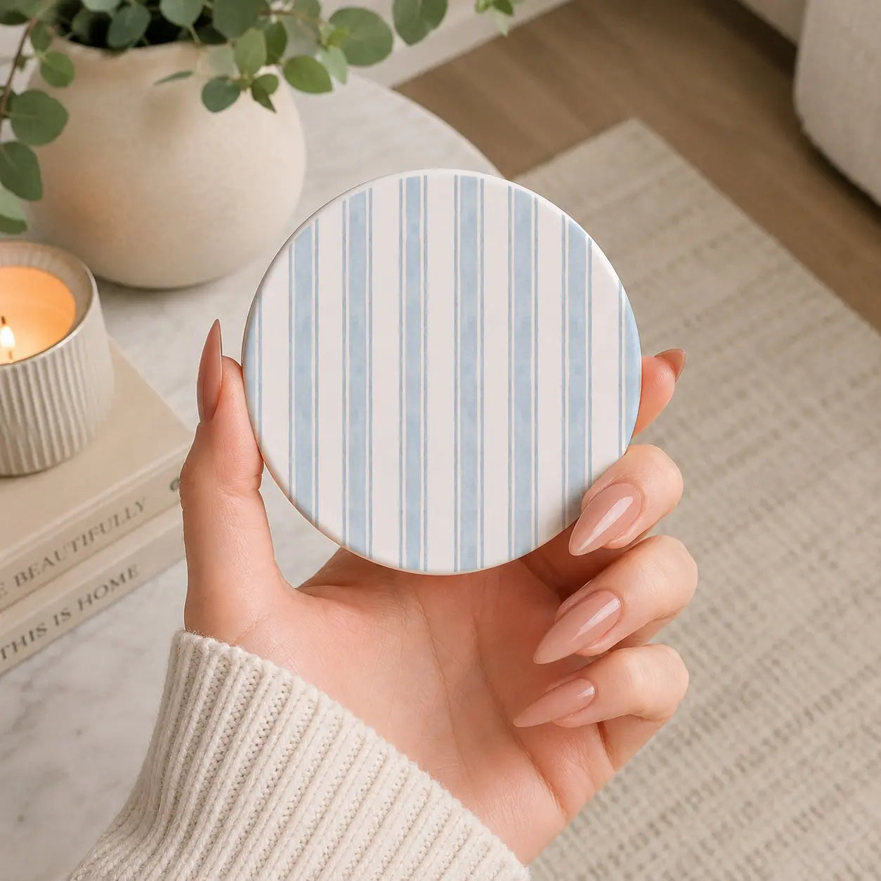 French Country Ceramic Coasters Gia Roma French Country Ceramic Coasters Gia Roma