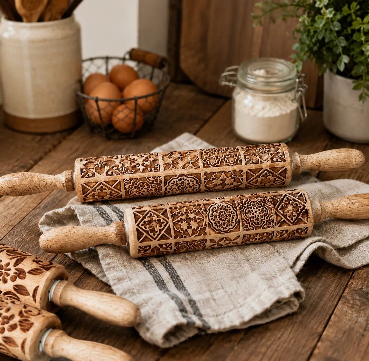 Rolling Pins - Box Style Gia Roma Rolling Pins - Box Style Gia Roma