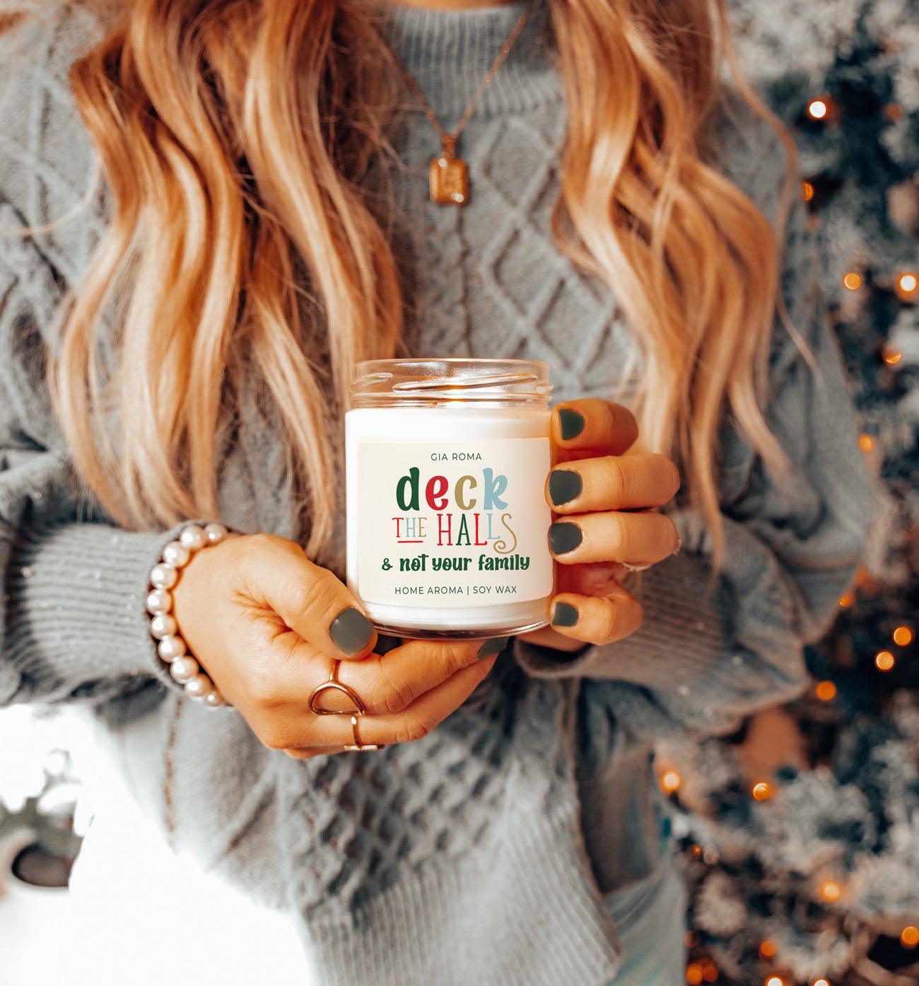 Deck The Halls Candle Gia Roma Deck The Halls Candle Gia Roma