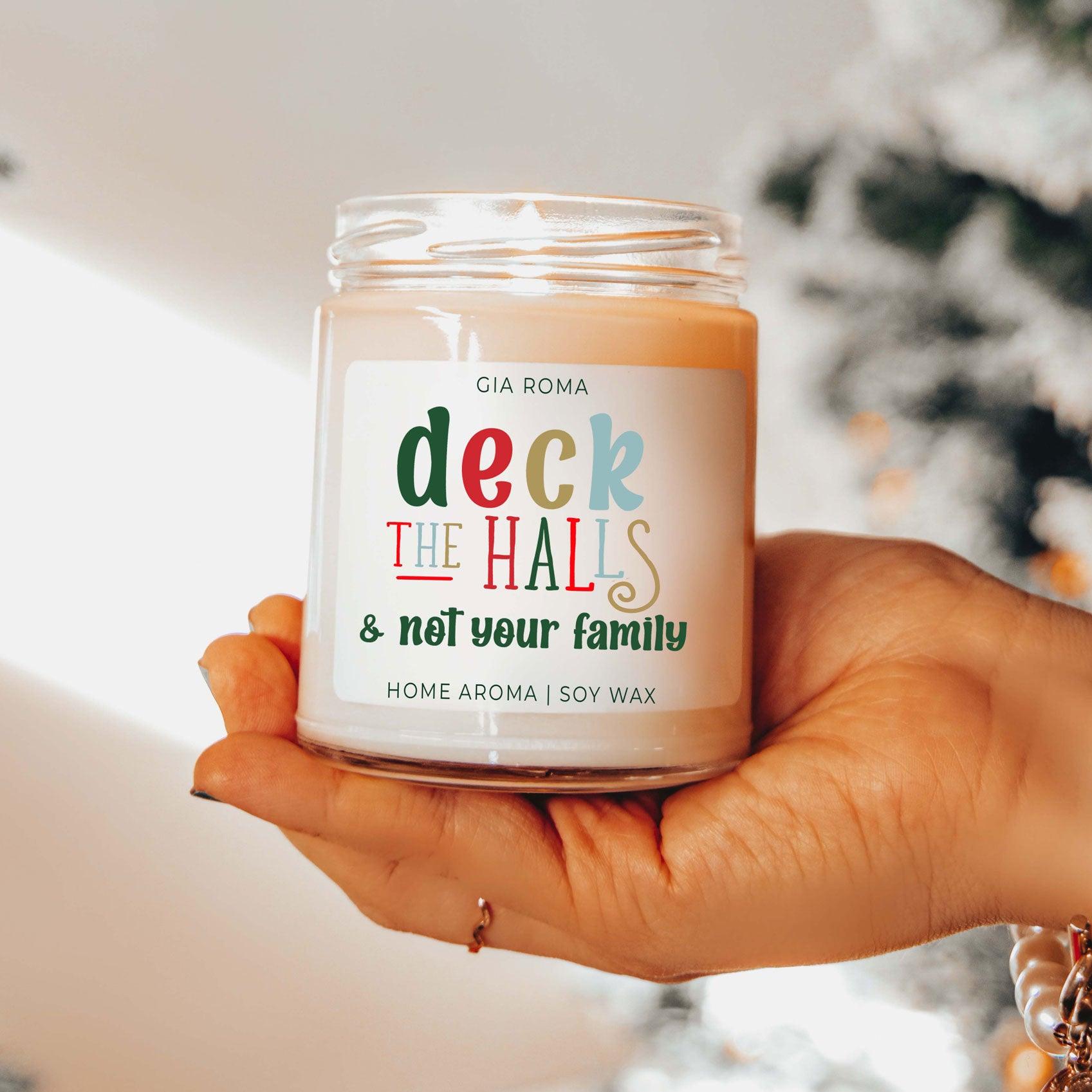 Deck The Halls Candle Gia Roma Deck The Halls Candle Gia Roma