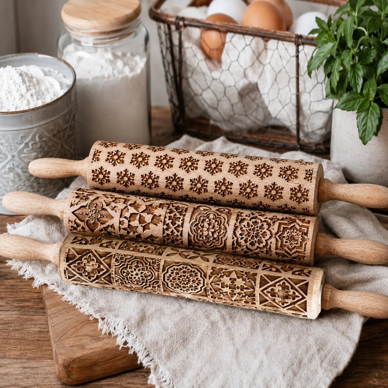 Rolling Pins - Box Style Gia Roma Rolling Pins - Box Style Gia Roma