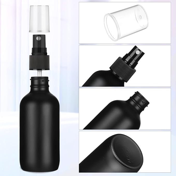 Room & Linen Spray – 4 fl oz Black Matte Bottle, Various Scents