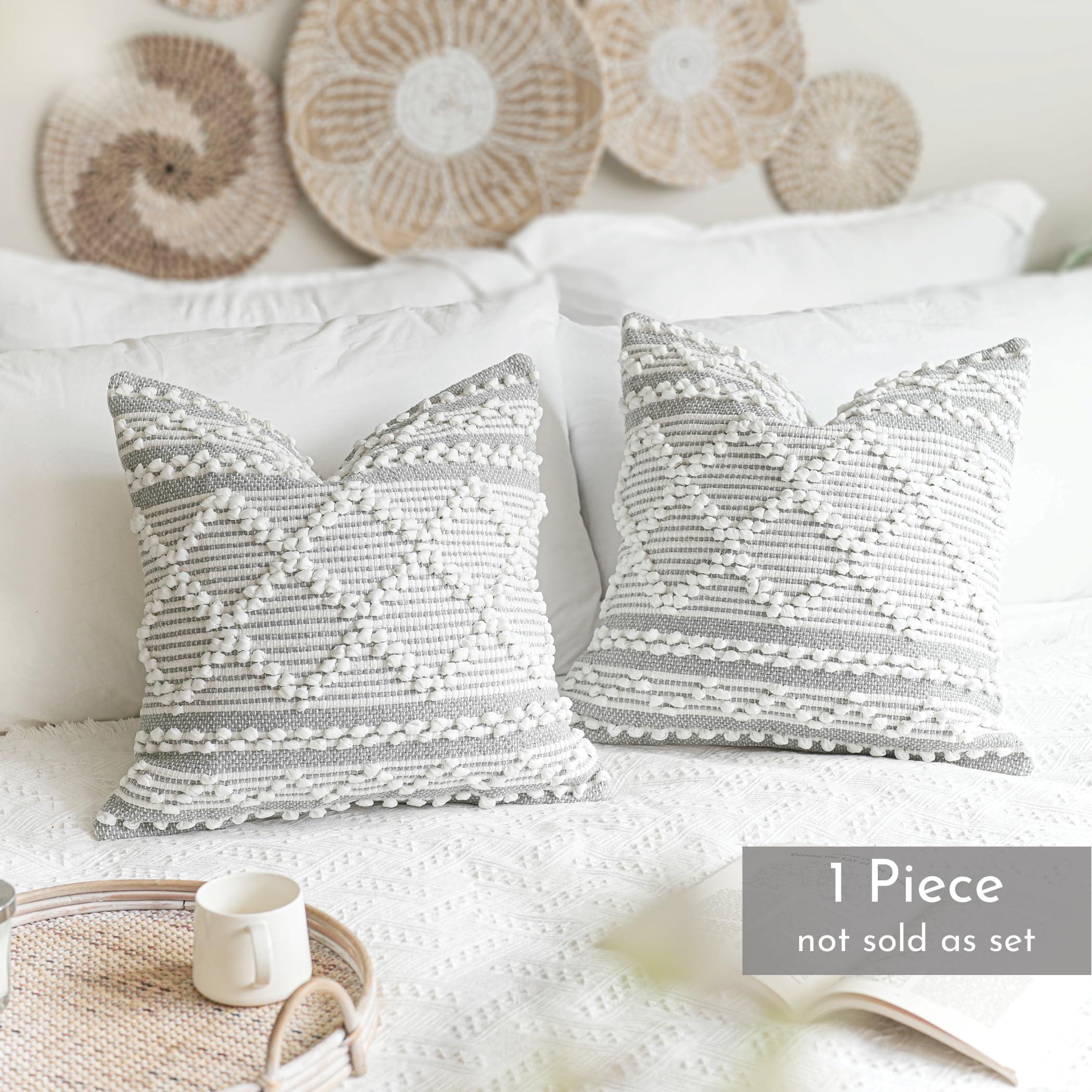 Cream Decorative Lumbar Pillow Cover – 14" x 36" - KJ Cozy Designs