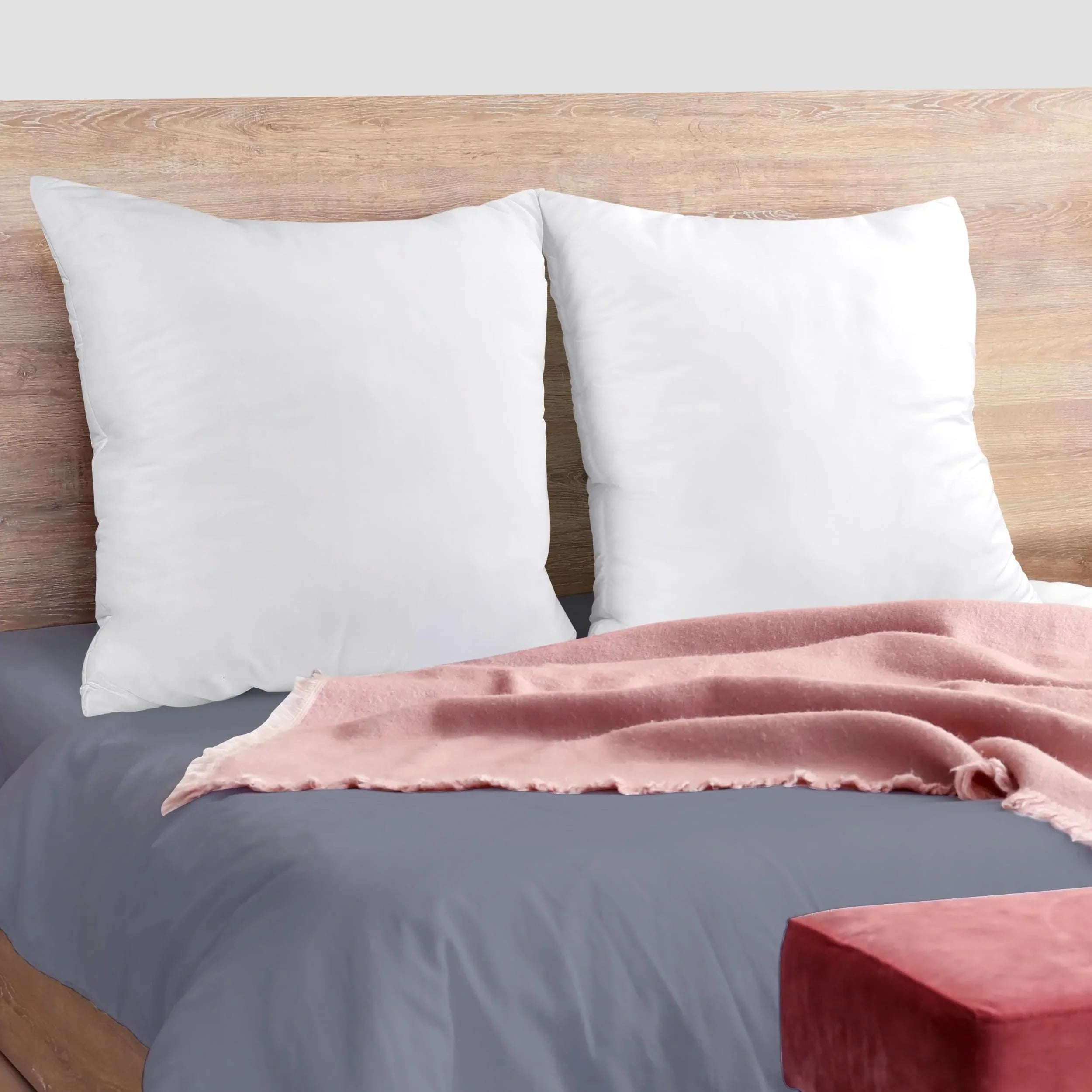 18" x 18" Throw Pillow Inserts (Set of 2) - KJ Cozy Designs