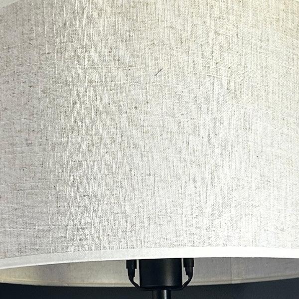 Intricate Beige Bedside Table Lamp