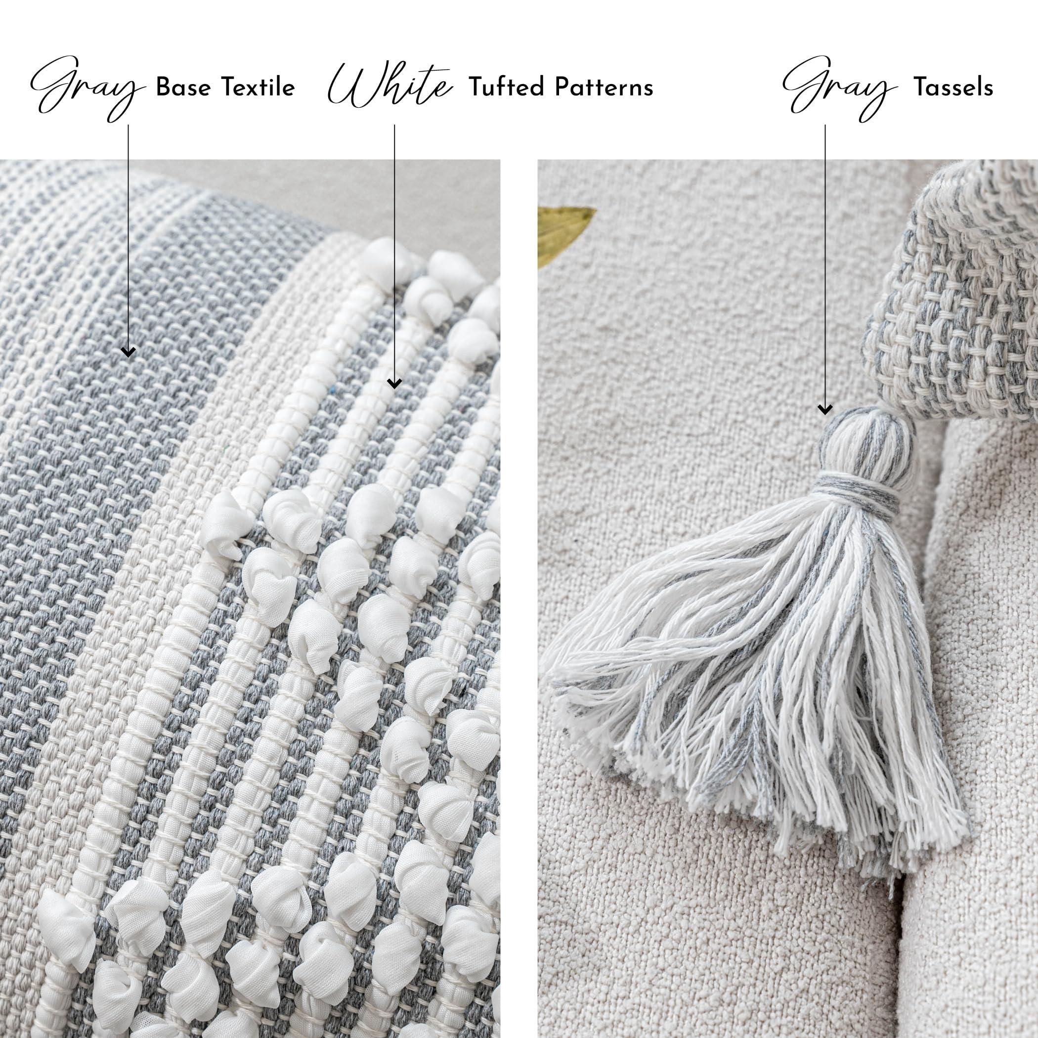 Cream Decorative Lumbar Pillow Cover – 14" x 36" - KJ Cozy Designs