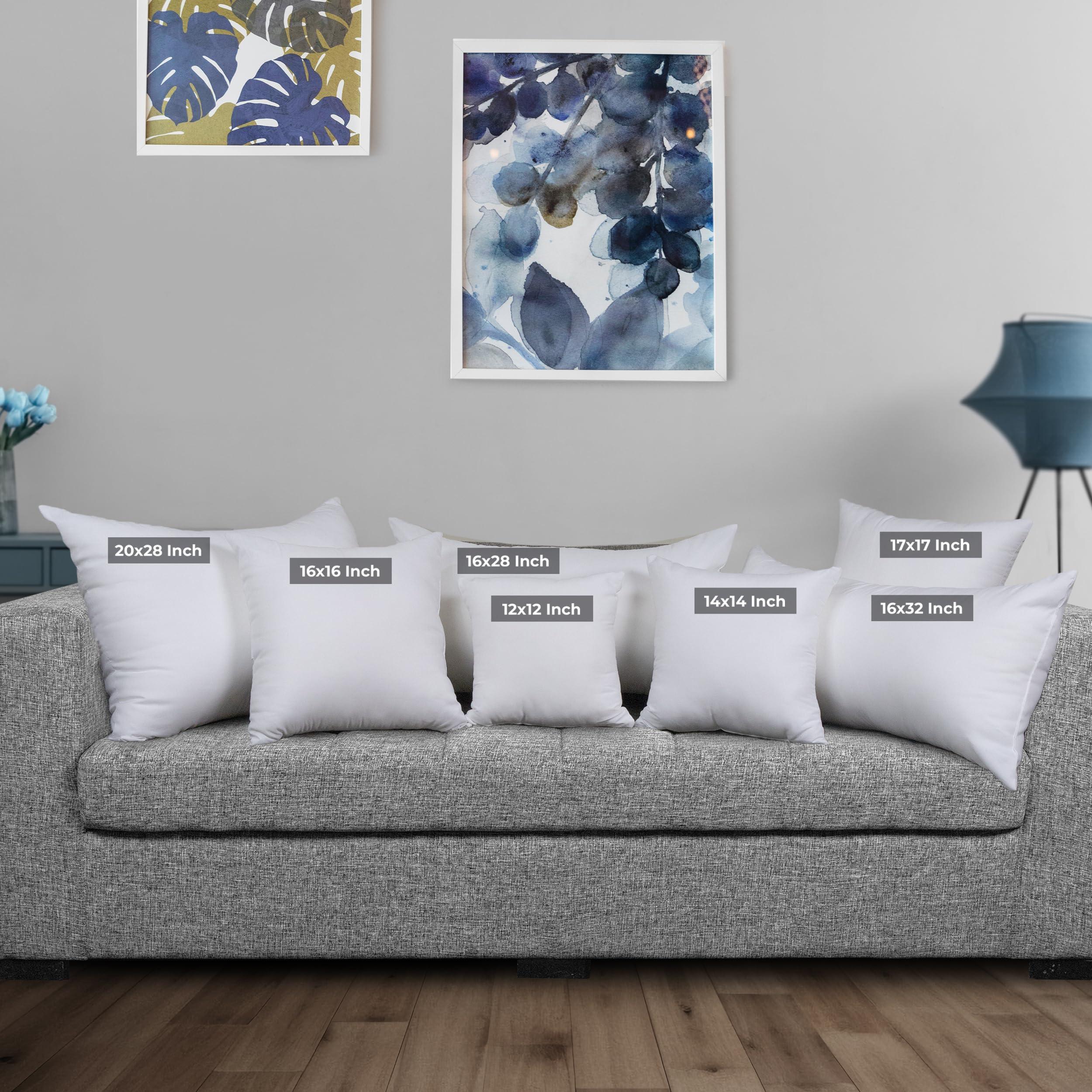 18" x 18" Throw Pillow Inserts (Set of 2) - KJ Cozy Designs