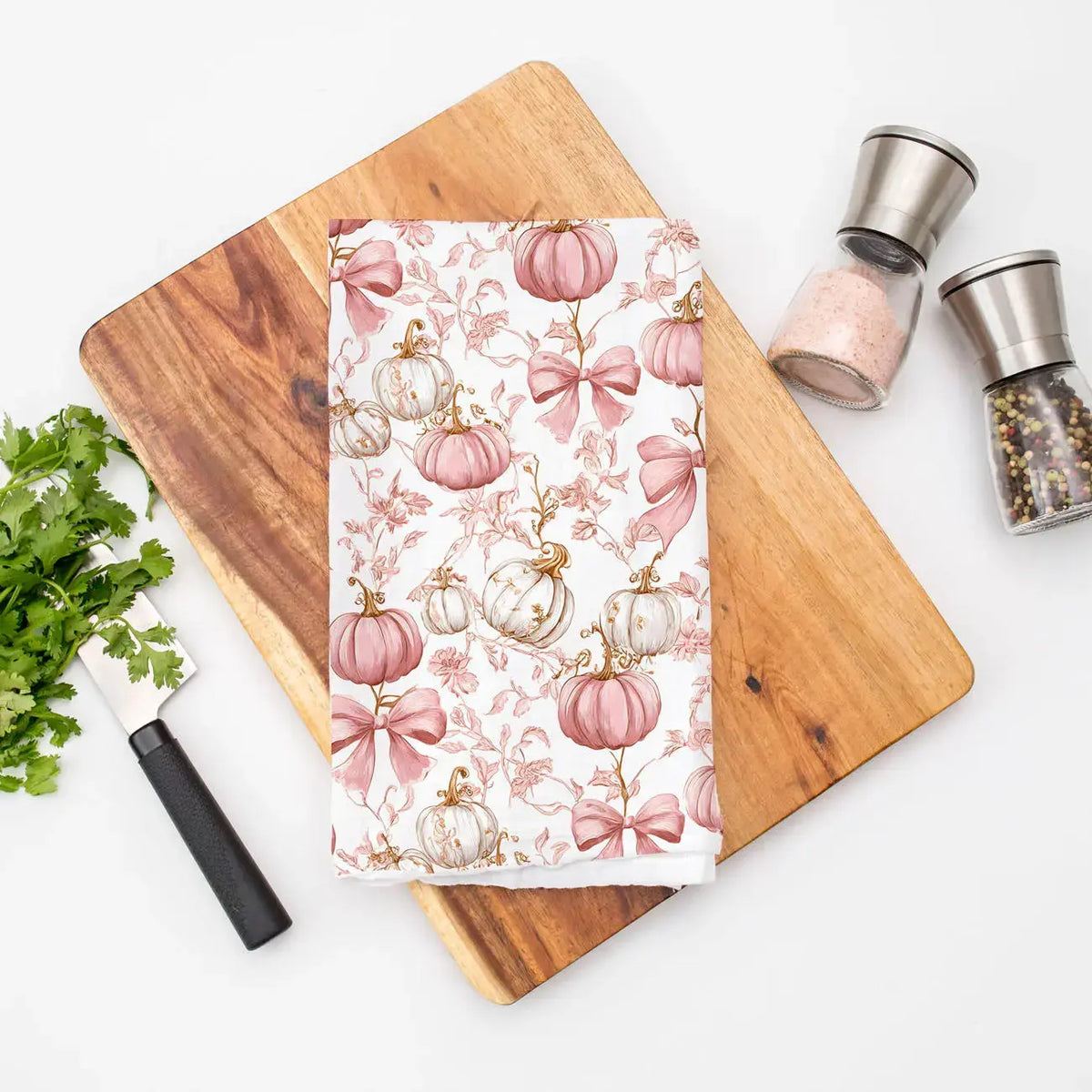 Pink Pumpkins Kitchen Towel Gia Roma Pink Pumpkins Kitchen Towel Gia Roma