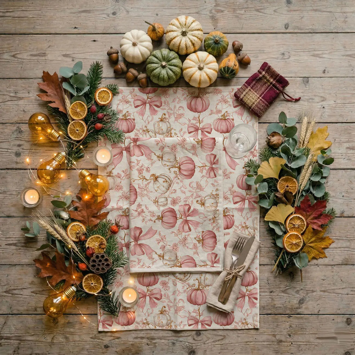 Pink Pumpkins Kitchen Towel Gia Roma Pink Pumpkins Kitchen Towel Gia Roma