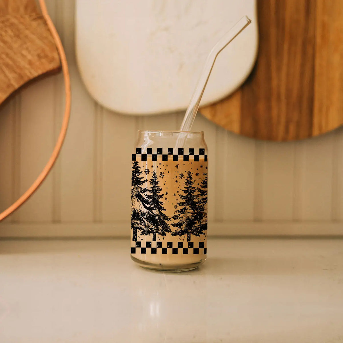 Retro Christmas Tree 17oz