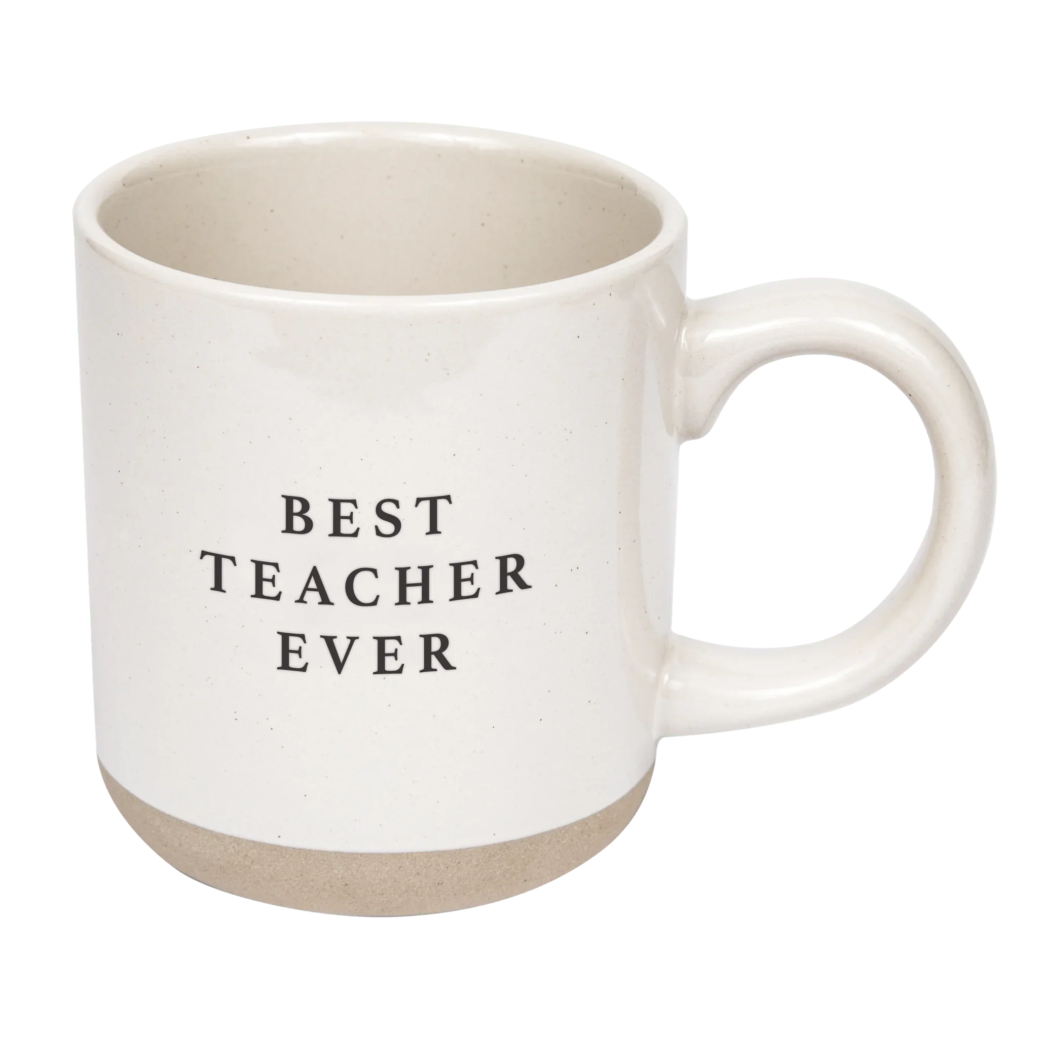 Best Teacher Ever 14 oz Stoneware Coffee Mug