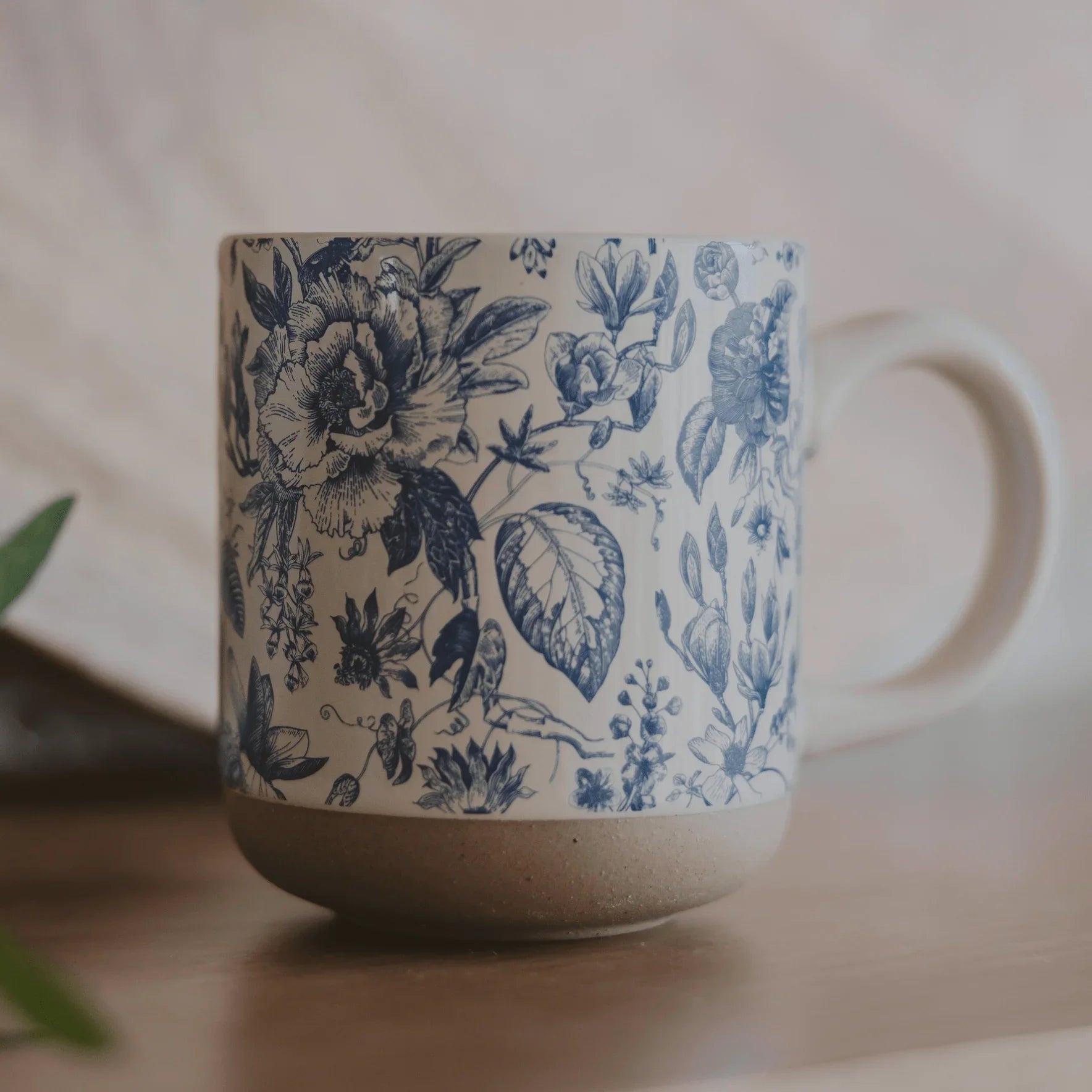 Blue Delft 14oz. Stoneware Coffee Mug - KJ Cozy Designs